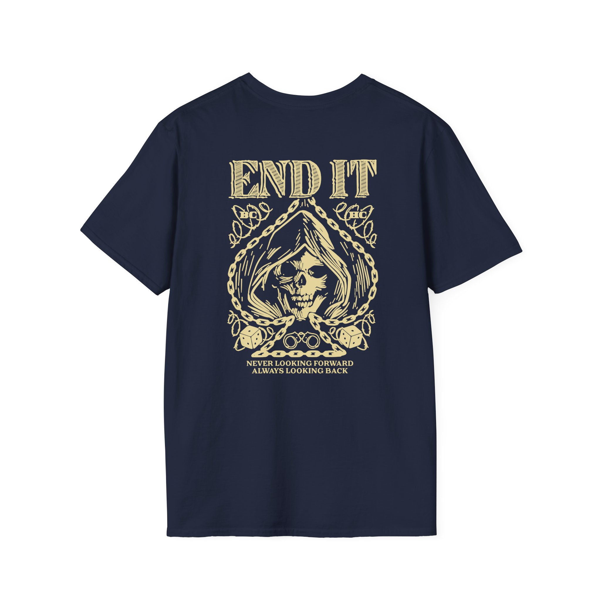 End It Spade Reaper Unisex Softstyle T-Shirt