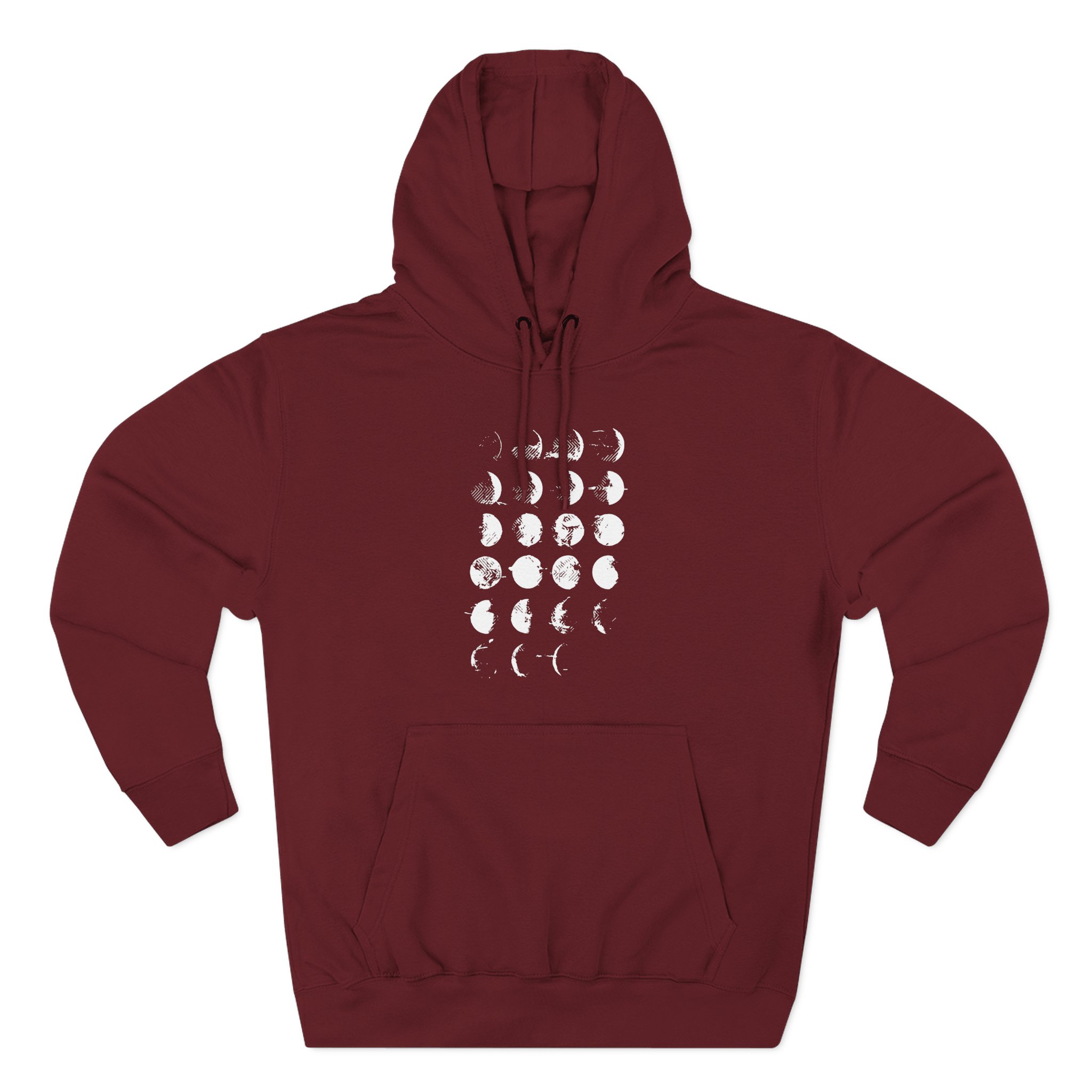 Converge Moon Phases Three-Panel Fleece Hoodie