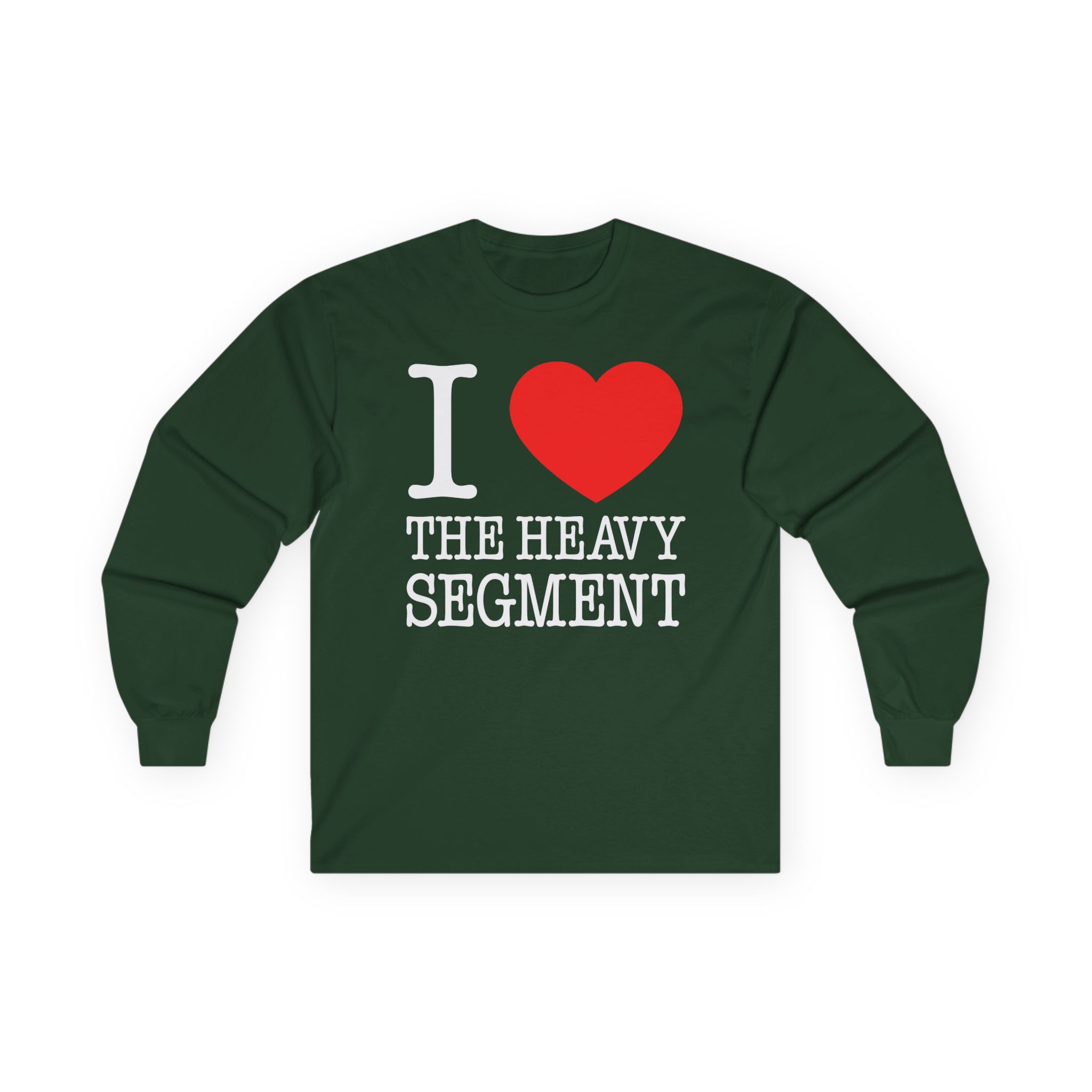 Ymh I Heart the Heavy Segment Unisex Ultra Cotton Long Sleeve Tee