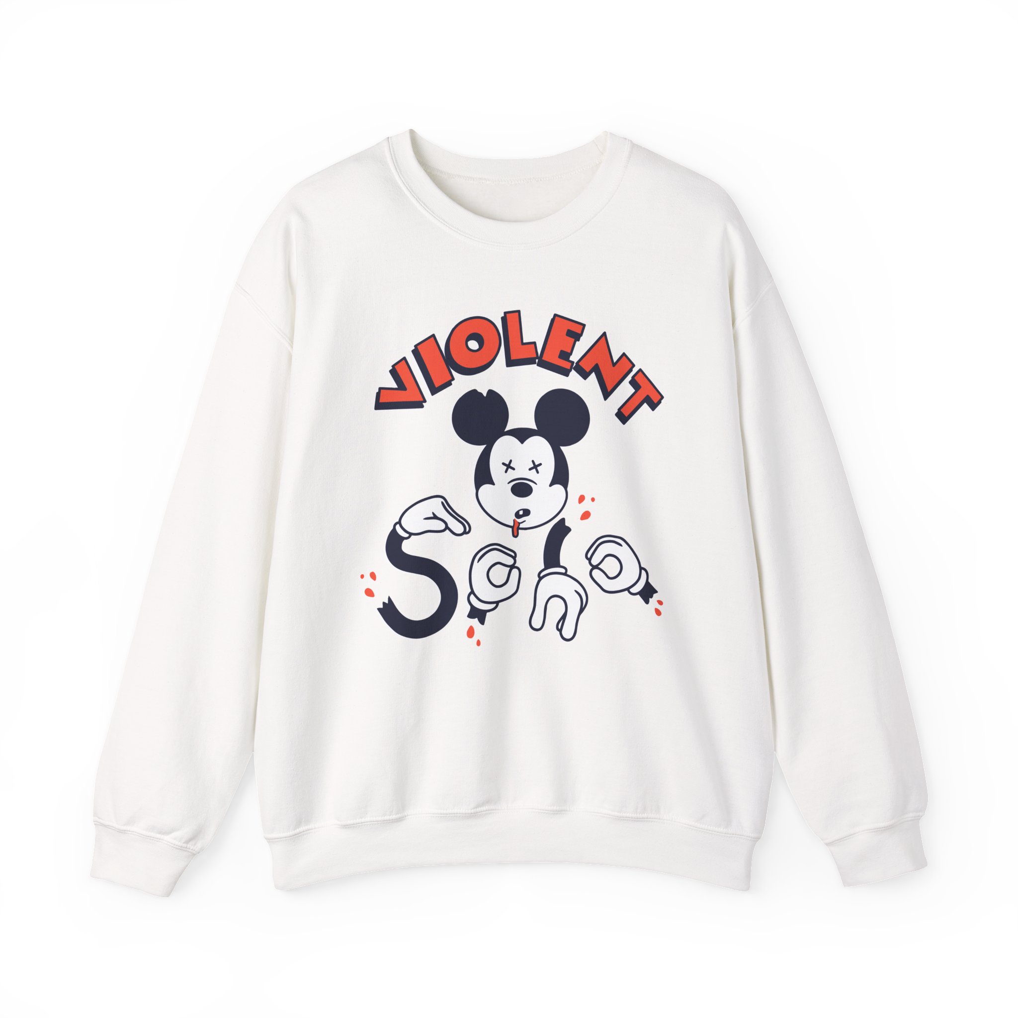 Violent Soho Dead Mouse Unisex Heavy Blendâ„¢ Crewneck Sweatshirt