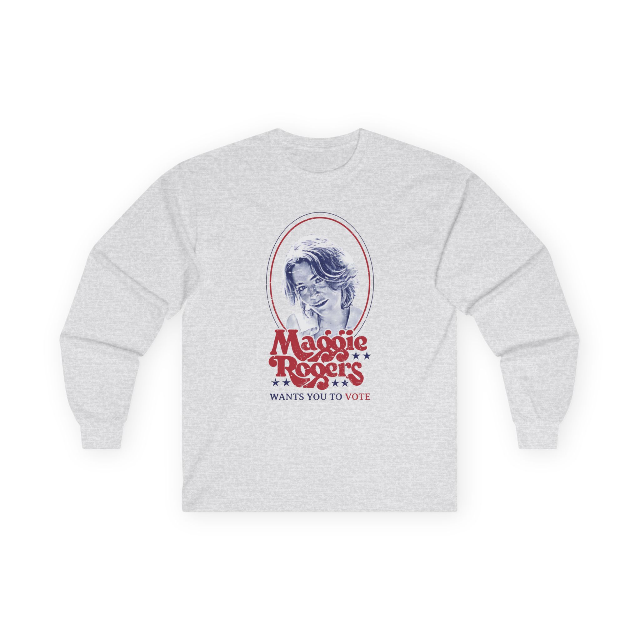 Maggie Rogers Wants You To Vote Unisex Ultra Cotton Long Sleeve Tee