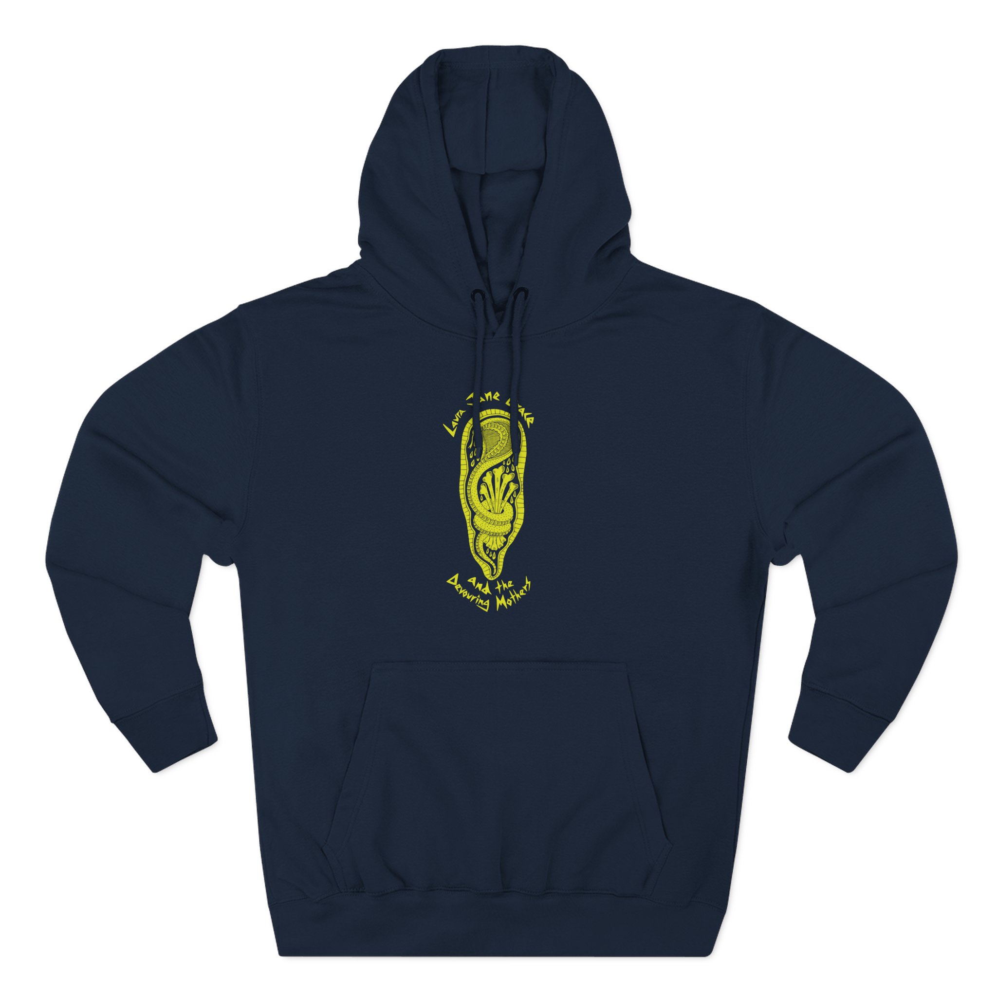 Laura Jane Grace Snake&bones Three-Panel Fleece Hoodie