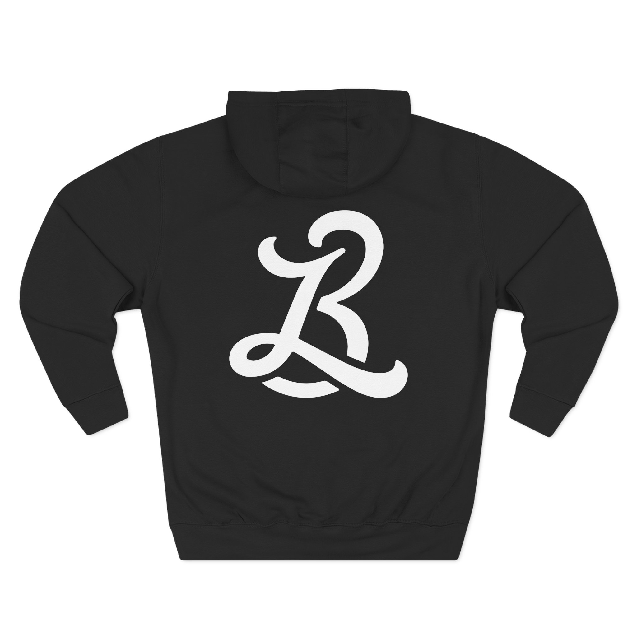 Little Brother Monogram Three-Panel Fleece Hoodie