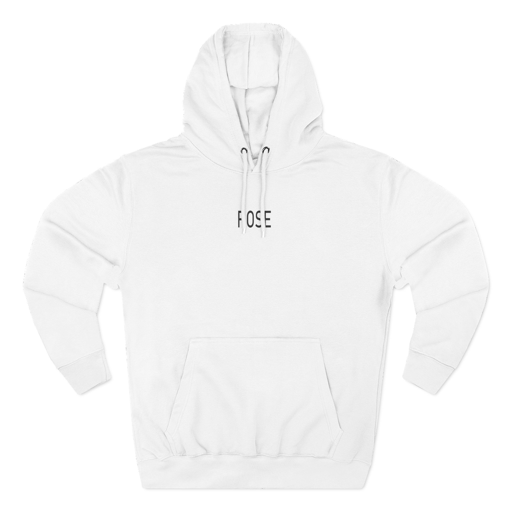 B Rose Three-Panel Fleece Hoodie
