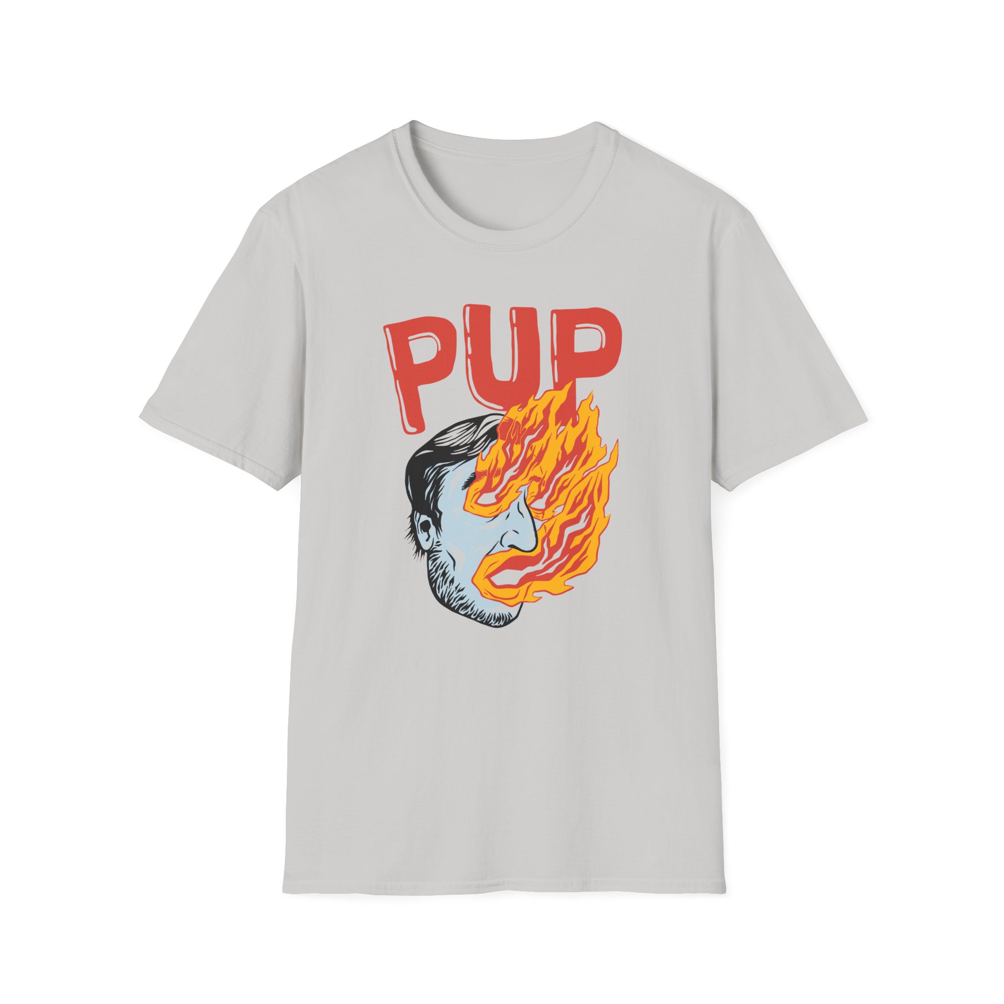 Pup I Hope the World Explodes Unisex Softstyle T-Shirt