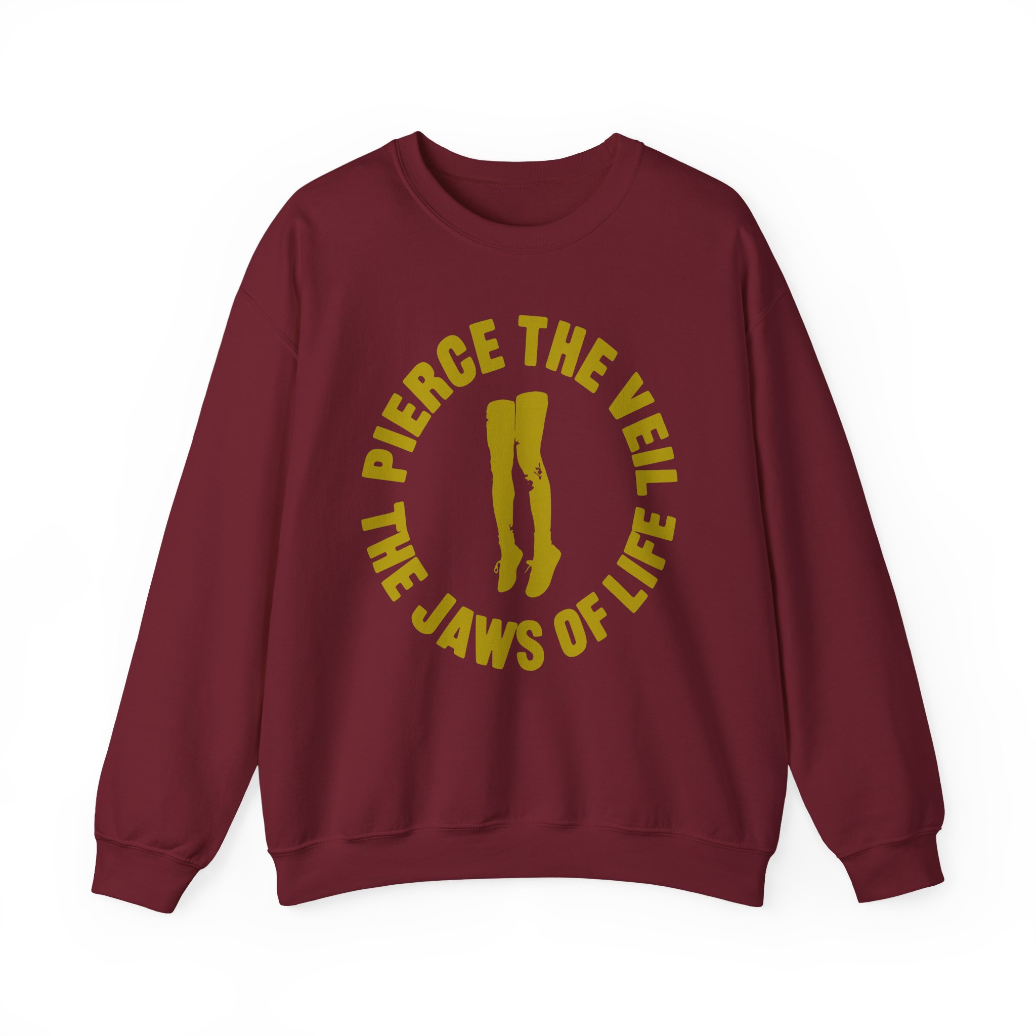 Pierce the Veil Jaws of Life Tie Dye Unisex Heavy Blendâ„¢ Crewneck Sweatshirt