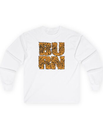 Burn Square Unisex Ultra Cotton Long Sleeve Tee