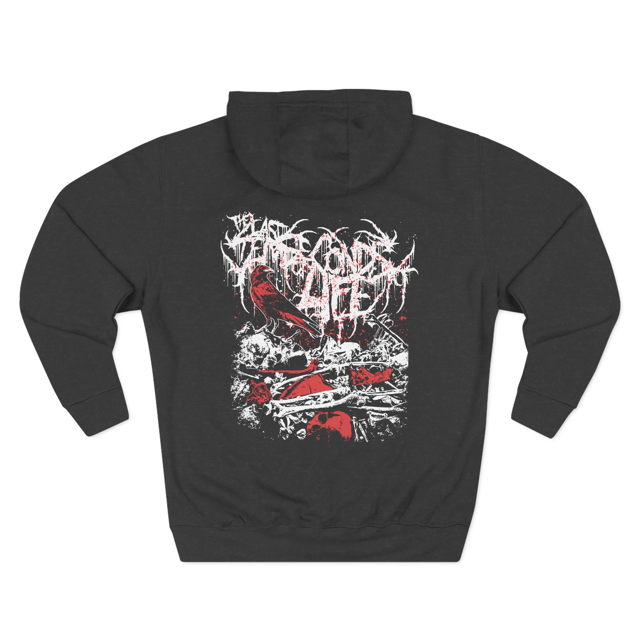 The Last Ten Seconds of Life Three-Panel Fleece Hoodie