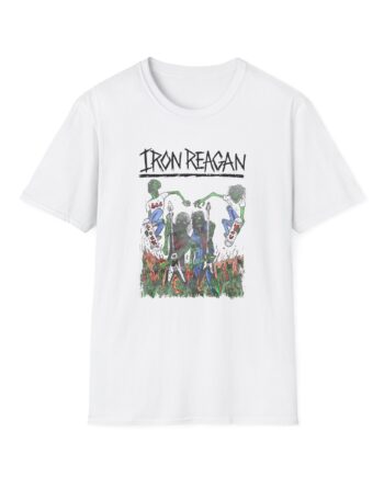 Iron Reagan Death Pit Unisex Softstyle T-Shirt