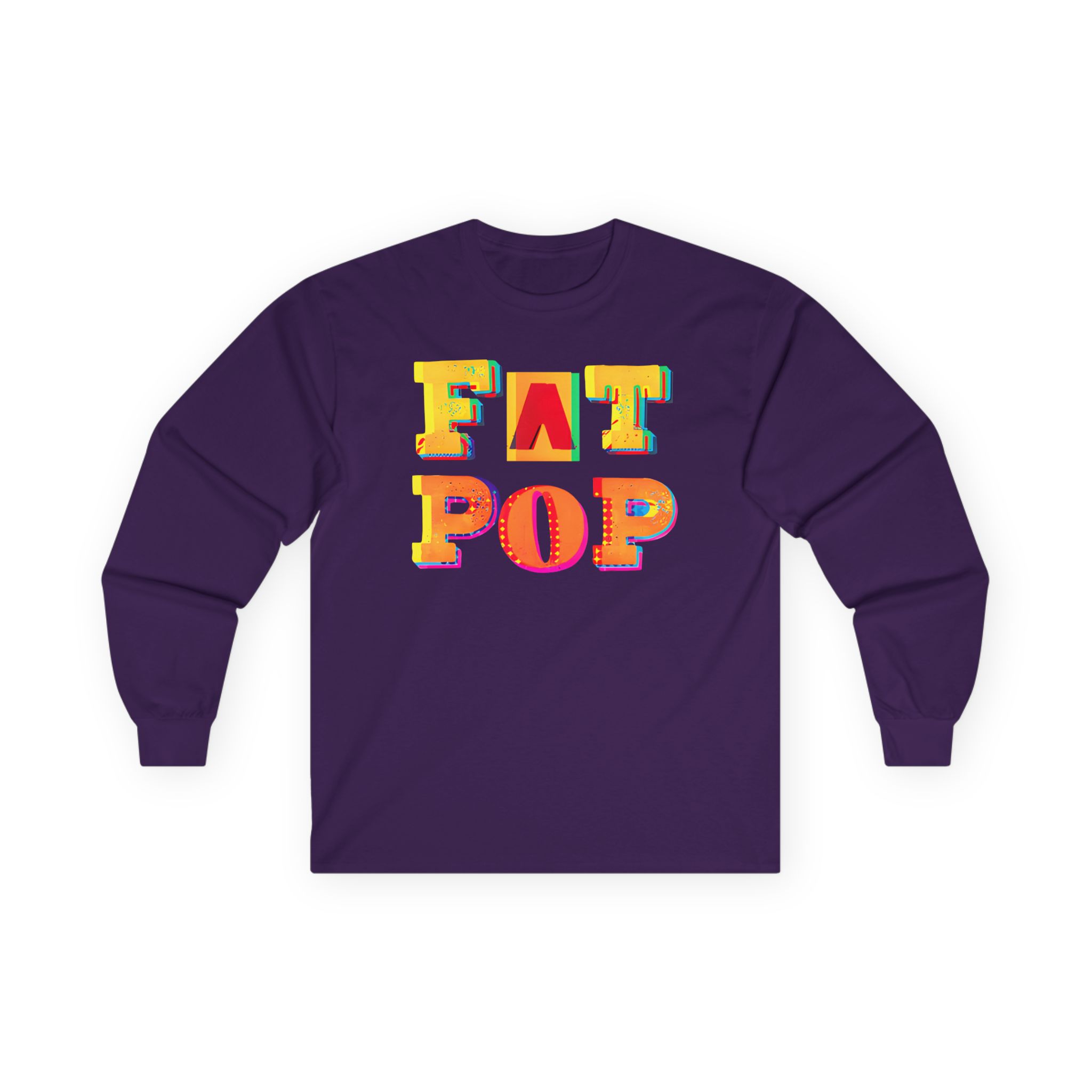 PW Fat Pop Logo Unisex Ultra Cotton Long Sleeve Tee