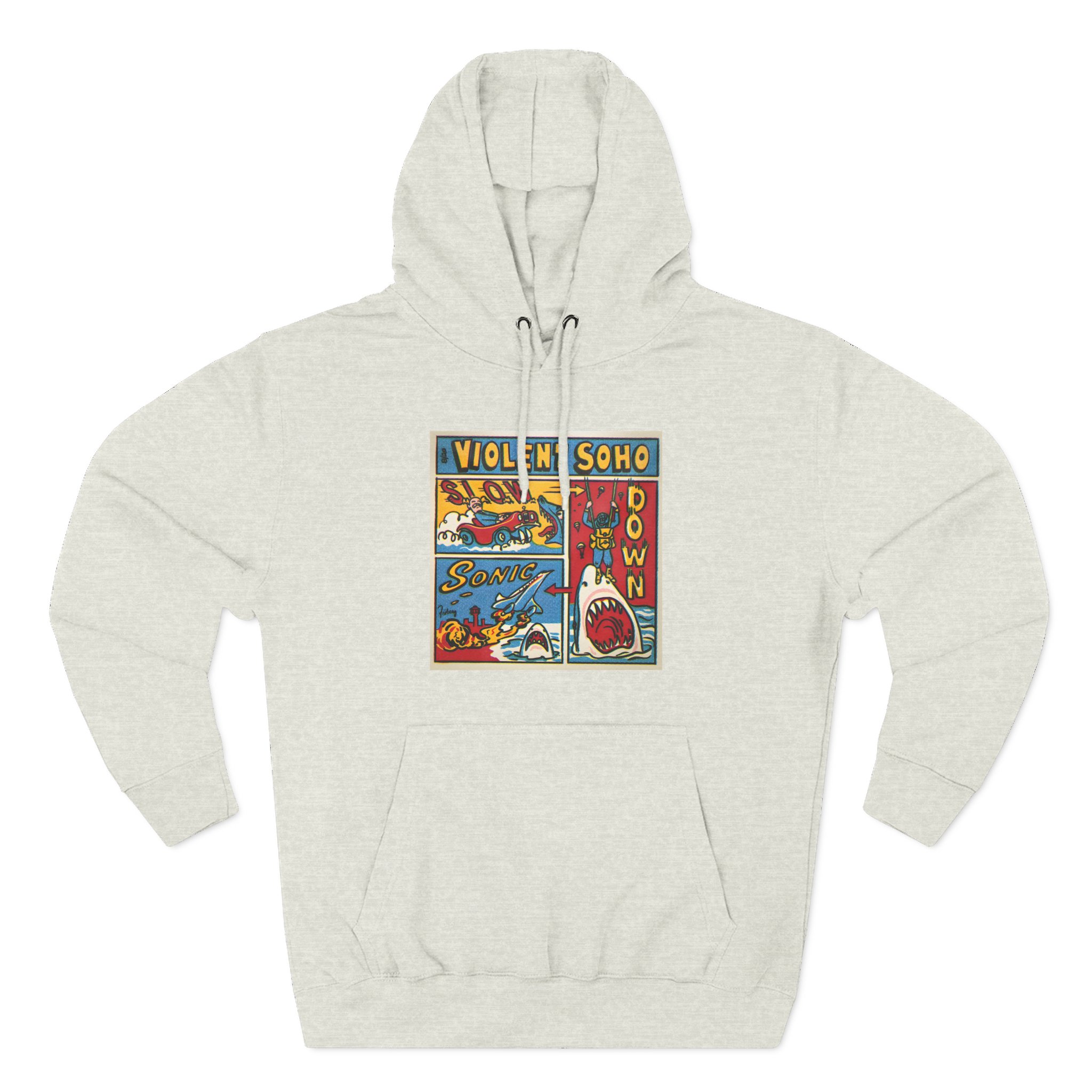 Violent Soho Slow Down Sonic Three-Panel Fleece Hoodie