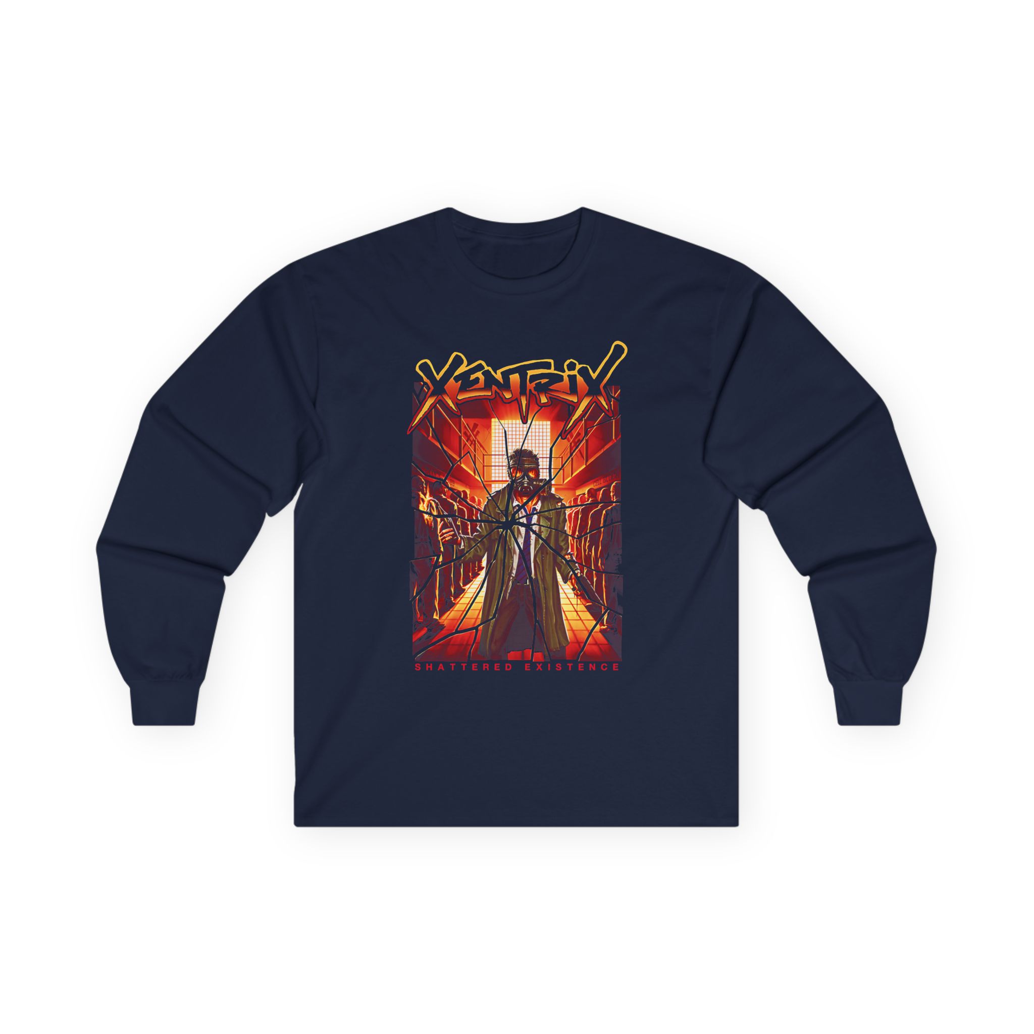 Xentrix Shattered Unisex Ultra Cotton Long Sleeve Tee