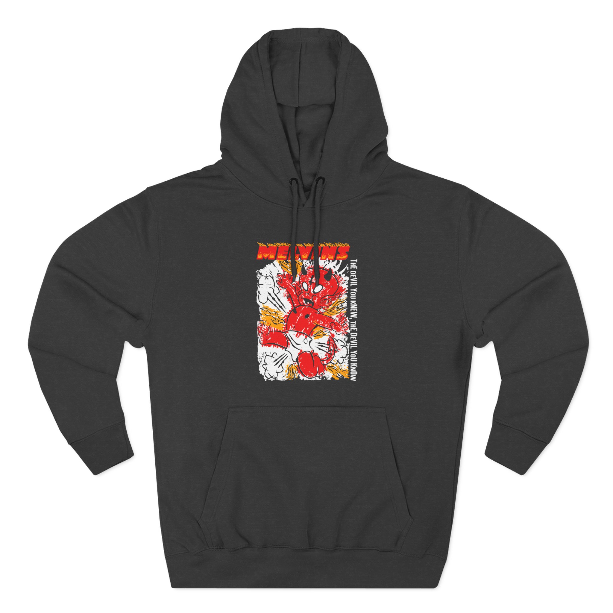 Melvins the Devil You Knew Three-Panel Fleece Hoodie