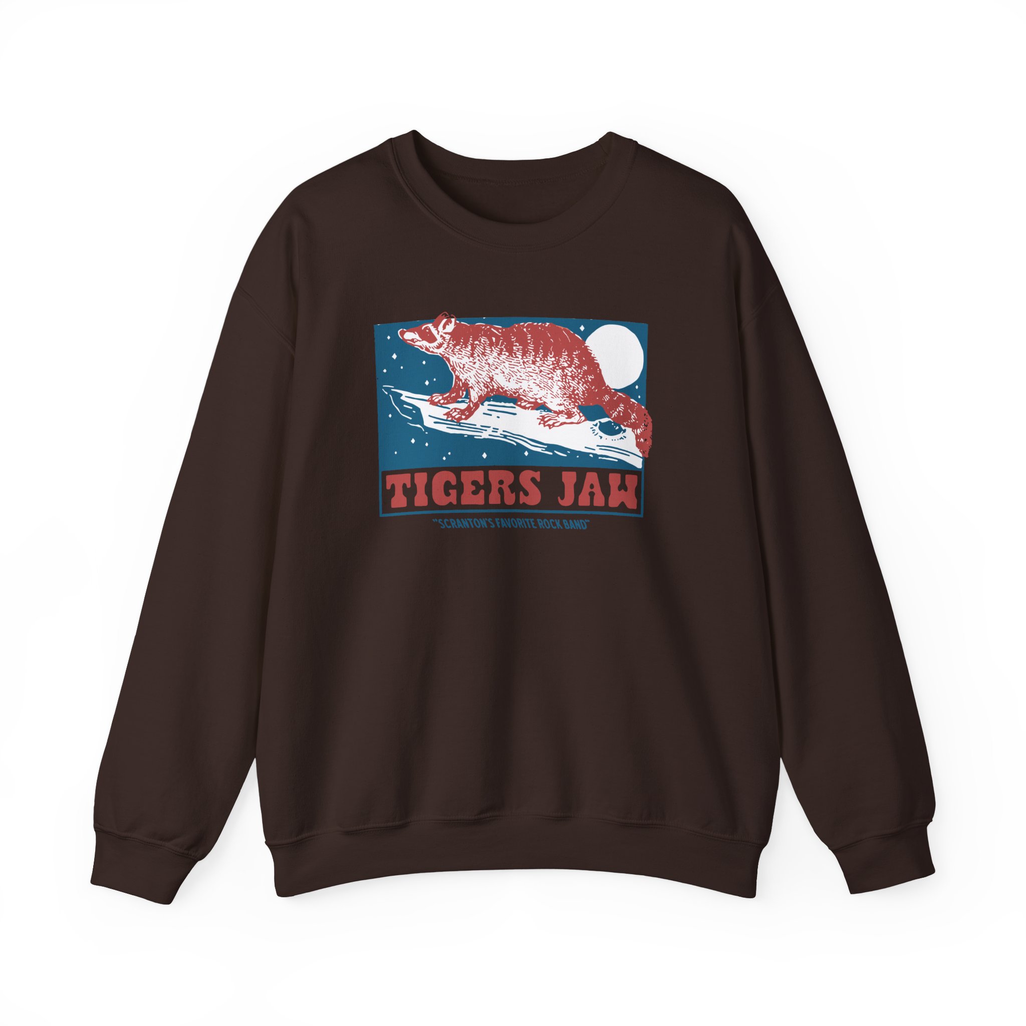 Tigers Jaw Raccoon Unisex Heavy Blendâ„¢ Crewneck Sweatshirt