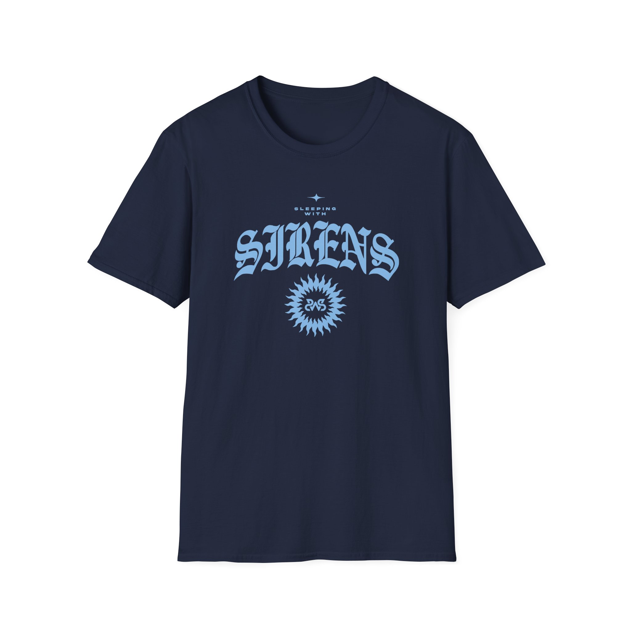 Sleeping With Sirens Barbed Wire Unisex Softstyle T-Shirt