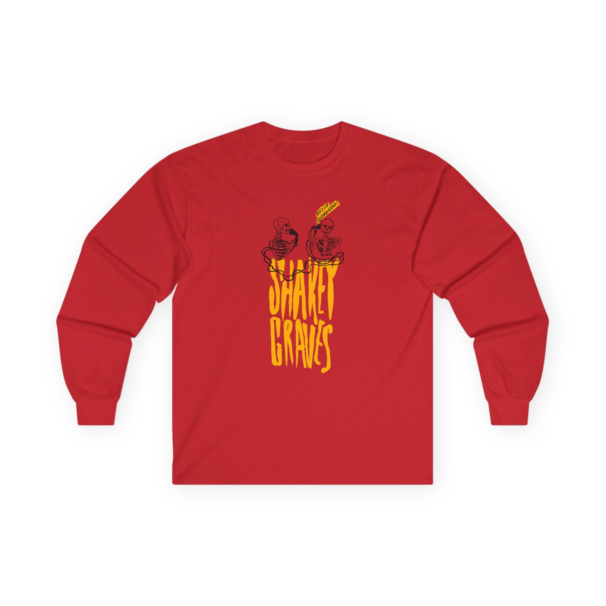 Shakey Graves Hello Gorgeous? Unisex Ultra Cotton Long Sleeve Tee
