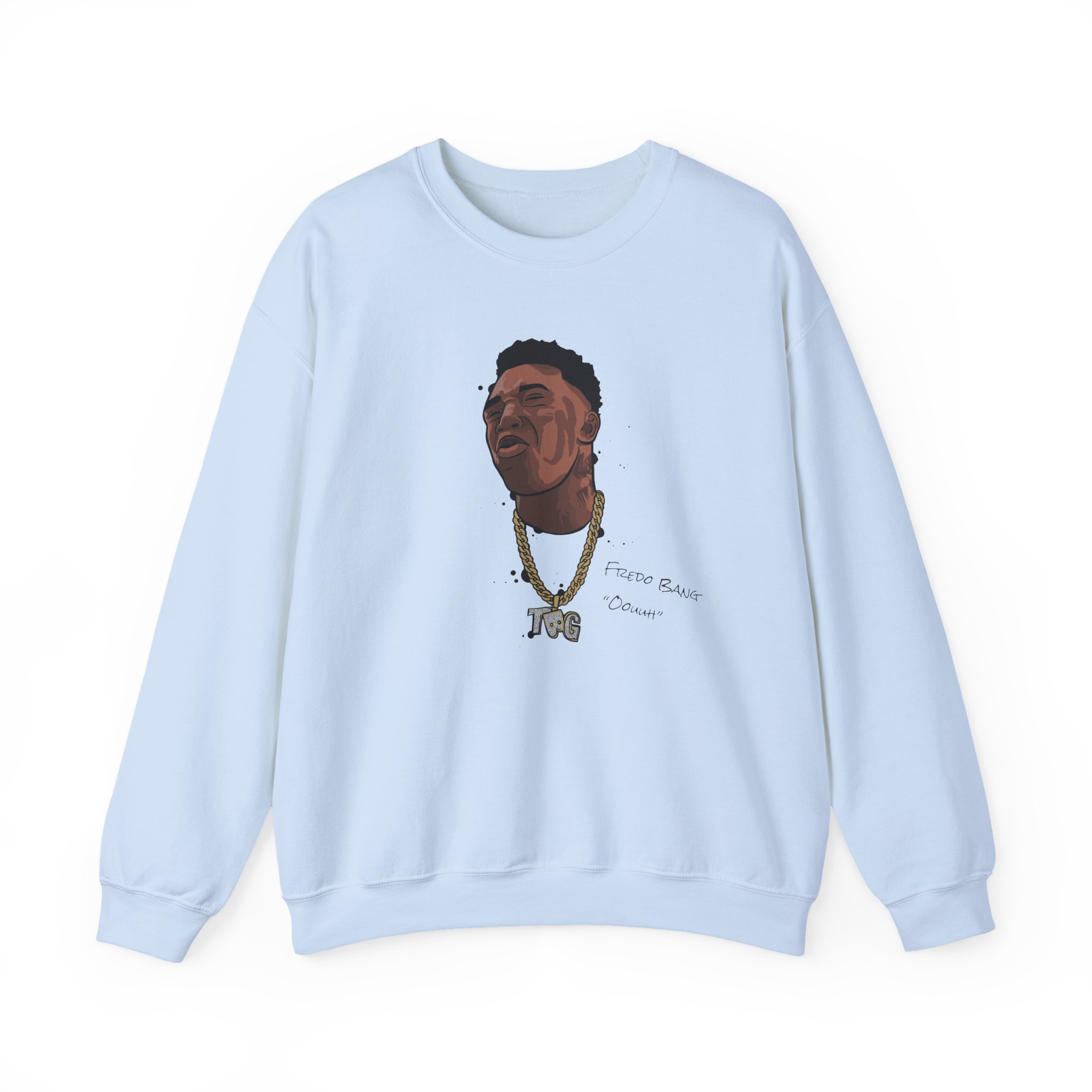 Fredo Bang Oouuh Unisex Heavy Blendâ„¢ Crewneck Sweatshirt