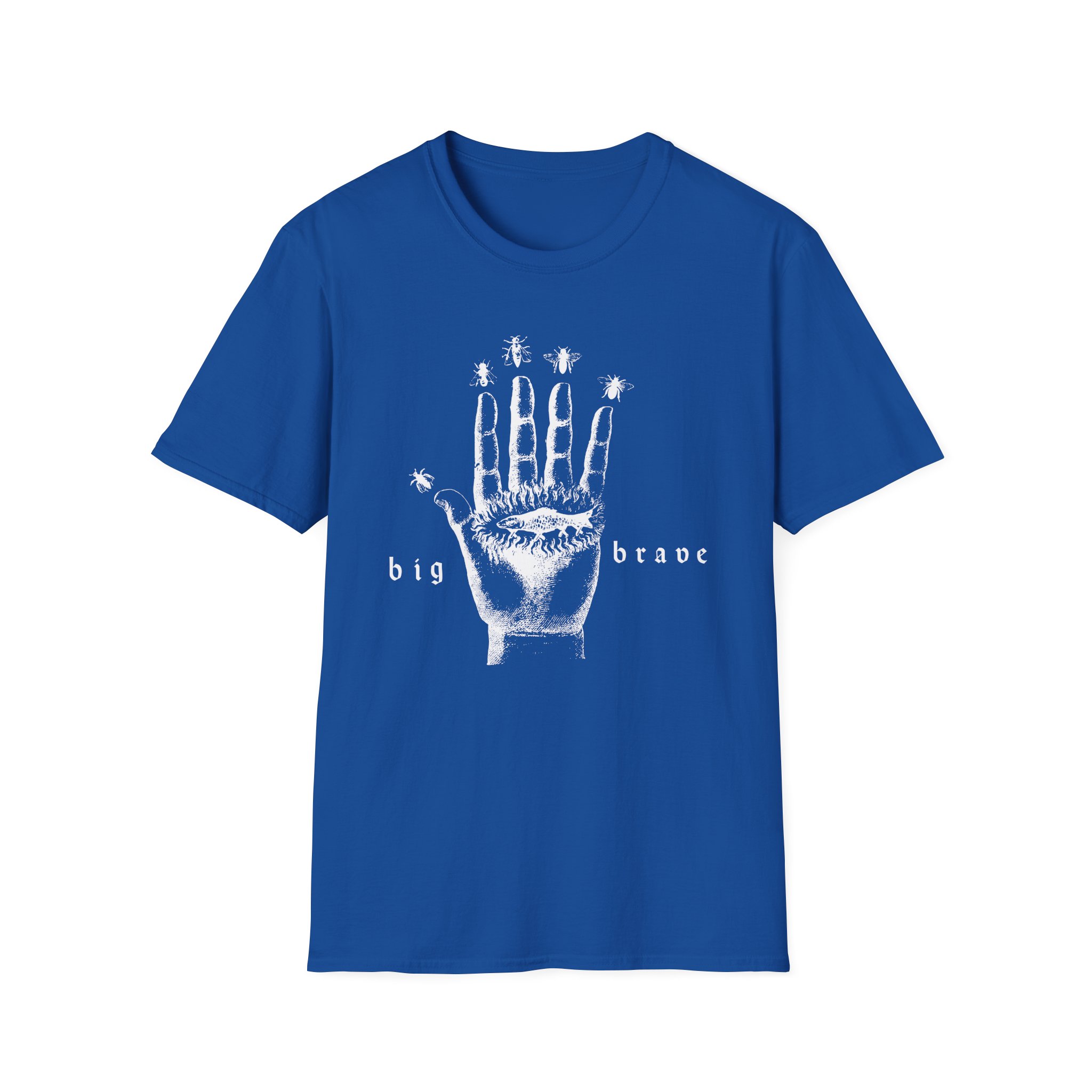 Big Brave Hand Unisex Softstyle T-Shirt
