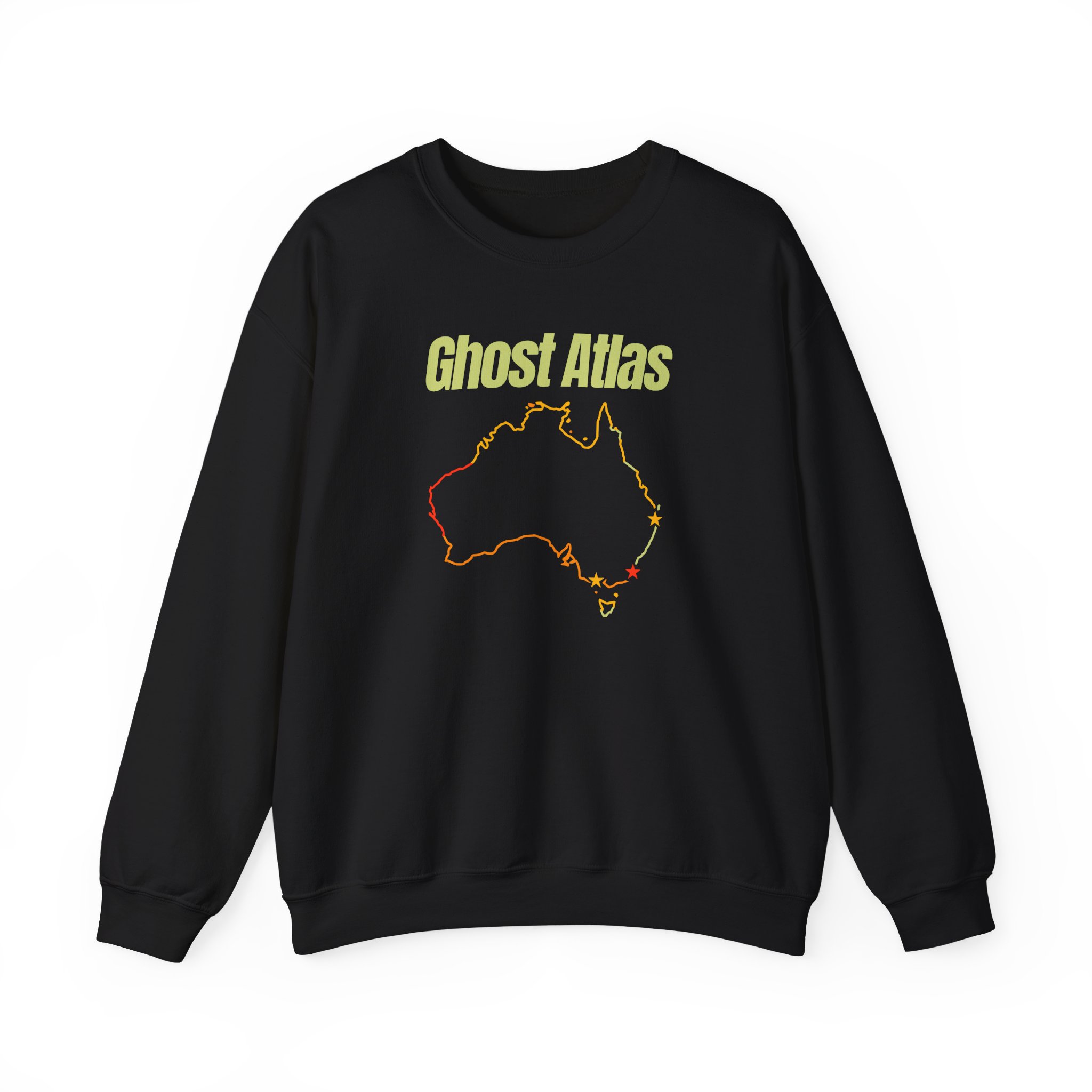 Ghost Atlas Unisex Heavy Blendâ„¢ Crewneck Sweatshirt
