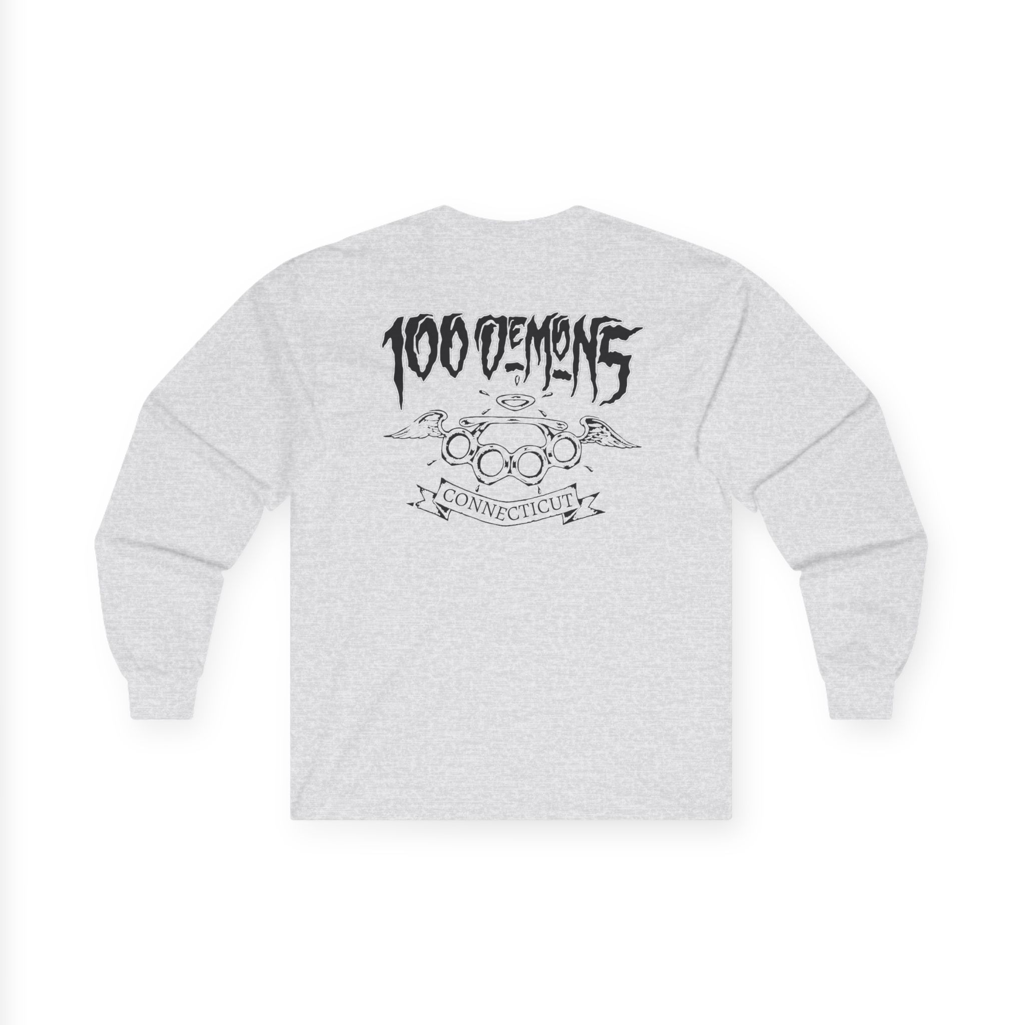 100 Demons Connecticut Hardcore Unisex Ultra Cotton Long Sleeve Tee