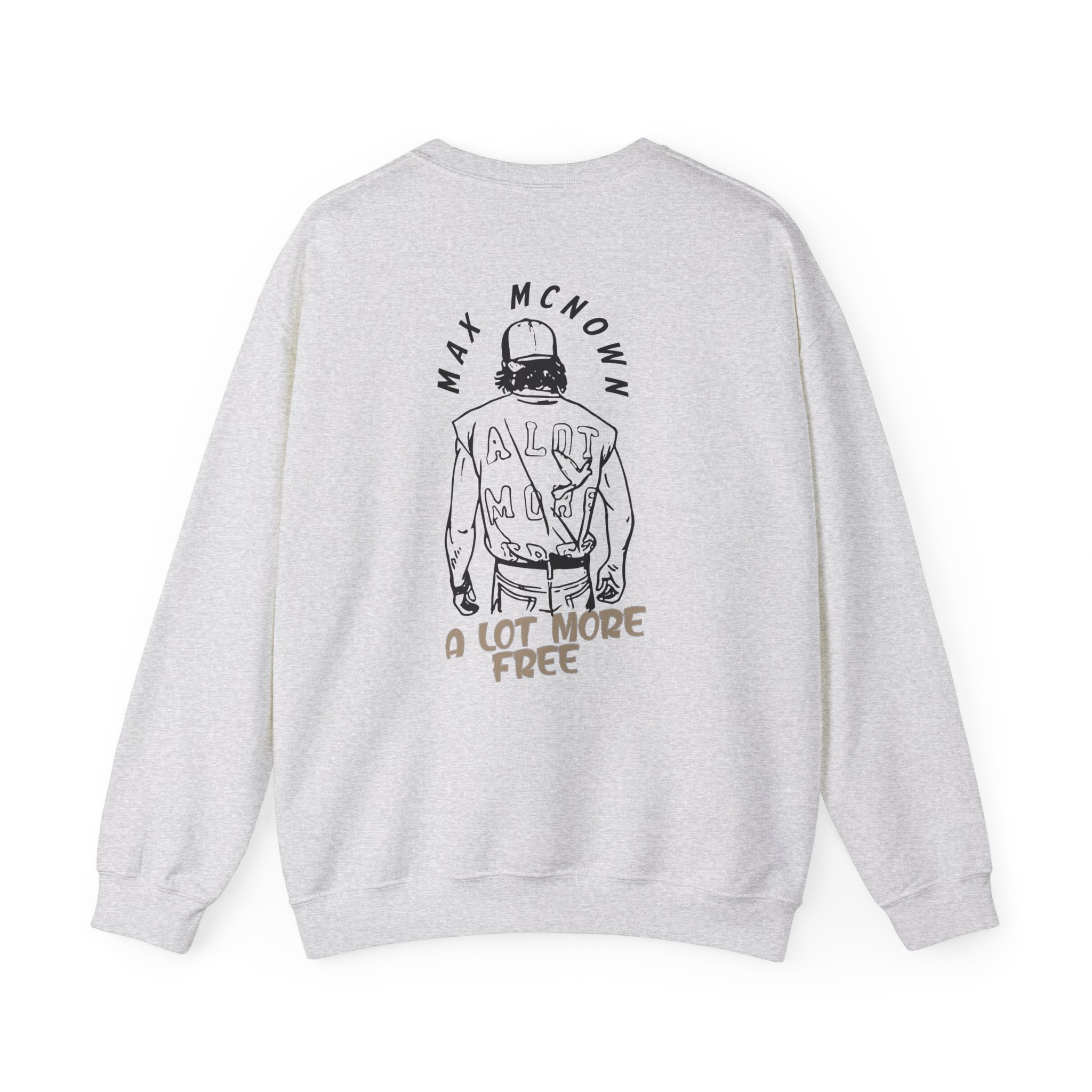 Max Mcnown Illustrated Sketch Unisex Heavy Blendâ„¢ Crewneck Sweatshirt