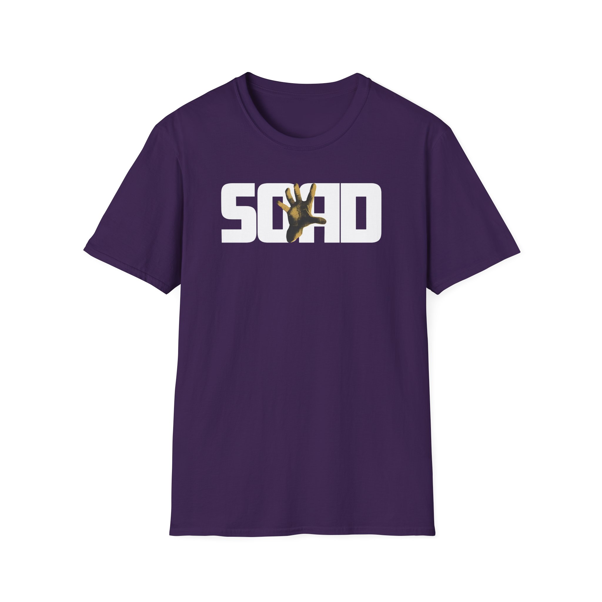 System of a Down Gold Hand Unisex Softstyle T-Shirt
