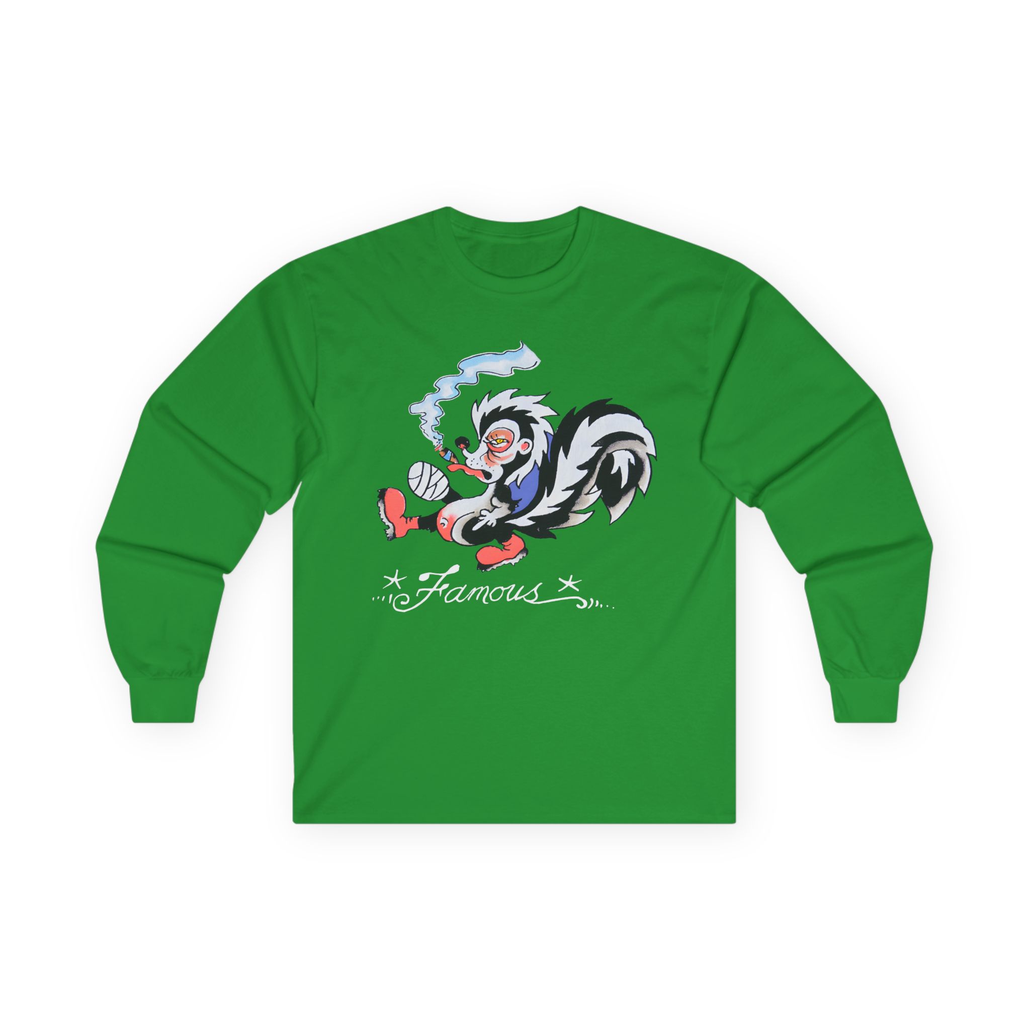 Kim Petras Famous Skunk Boxy Unisex Ultra Cotton Long Sleeve Tee