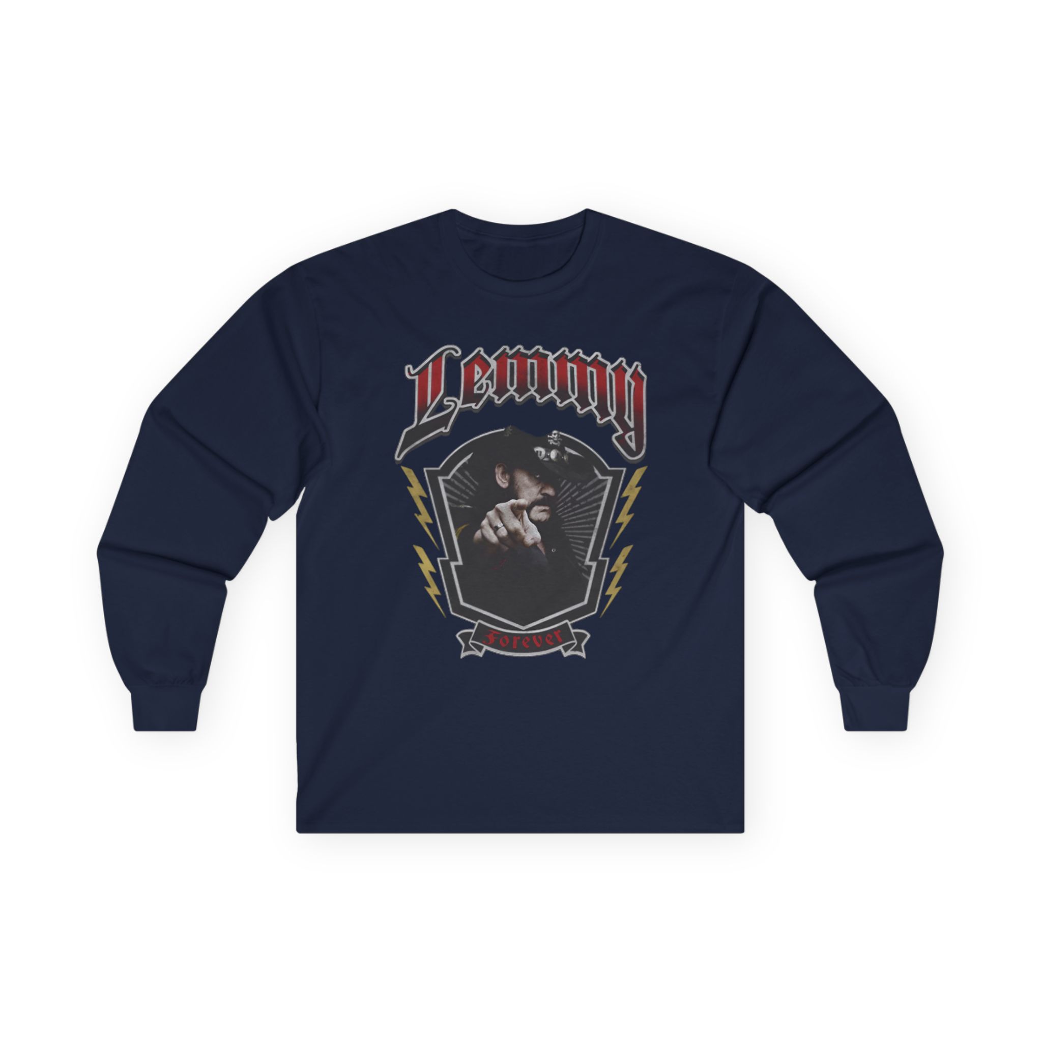Lemmy Forever Insignia Unisex Ultra Cotton Long Sleeve Tee