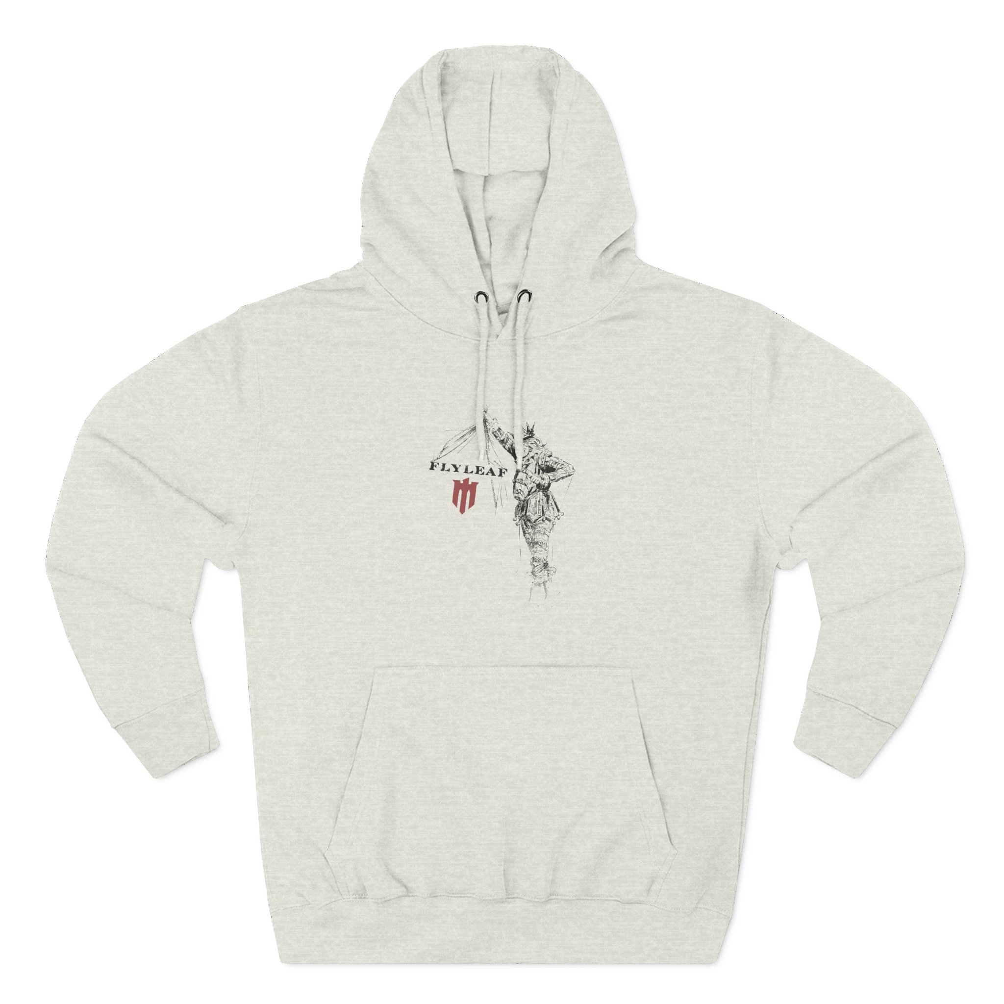 Flyleaf Three-Panel Fleece Hoodie