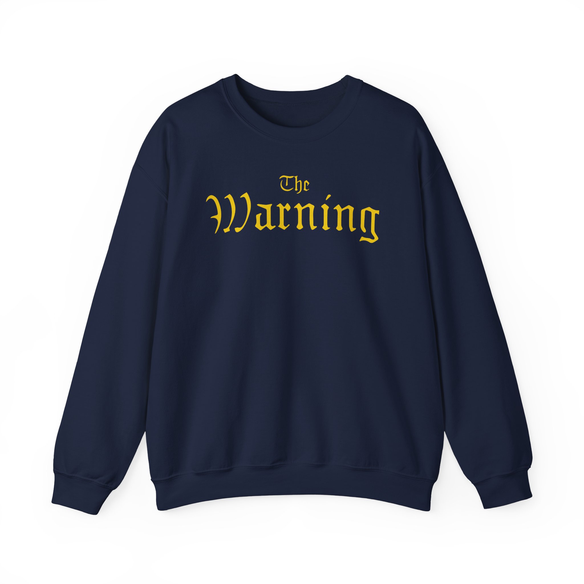 The Warning Gold TW Logo Unisex Heavy Blendâ„¢ Crewneck Sweatshirt