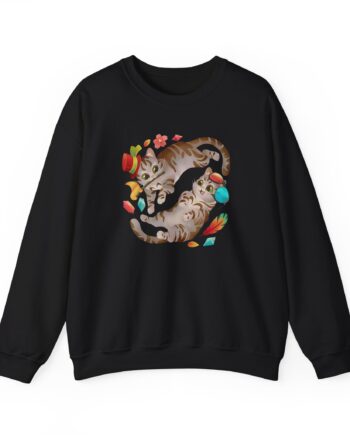 Goodtimeswithscar Scarverse Kitties  Unisex Heavy Blend™ Crewneck Sweatshirt