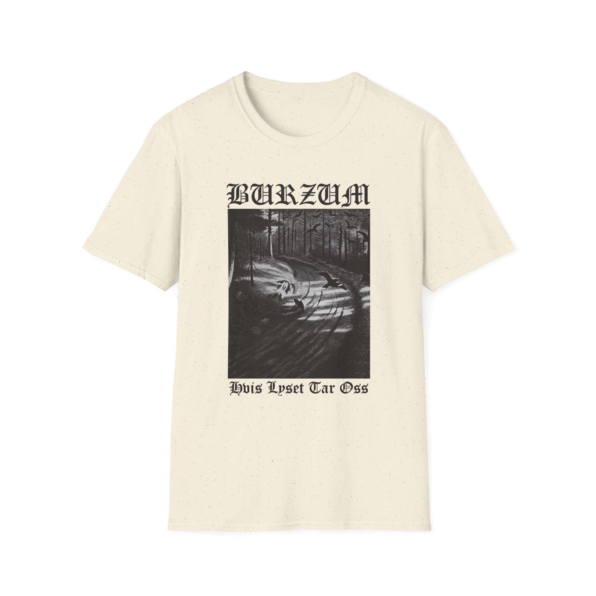 Burzum Hvis Lyset Tar Oss Unisex Softstyle T-Shirt