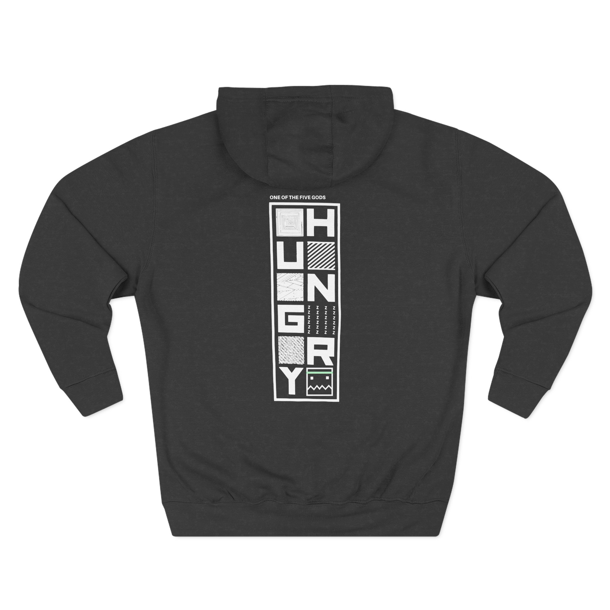 Hungrybox Three-Panel Fleece Hoodie