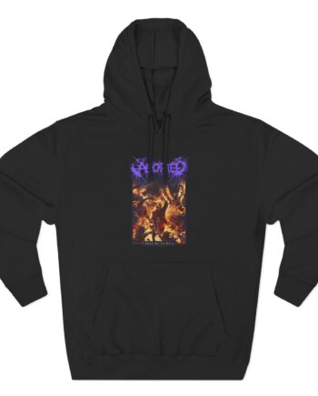 Aborted Drag Me to Hell Three-Panel Fleece Hoodie