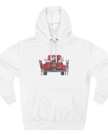 Katie Van Slyke Three-Panel Fleece Hoodie
