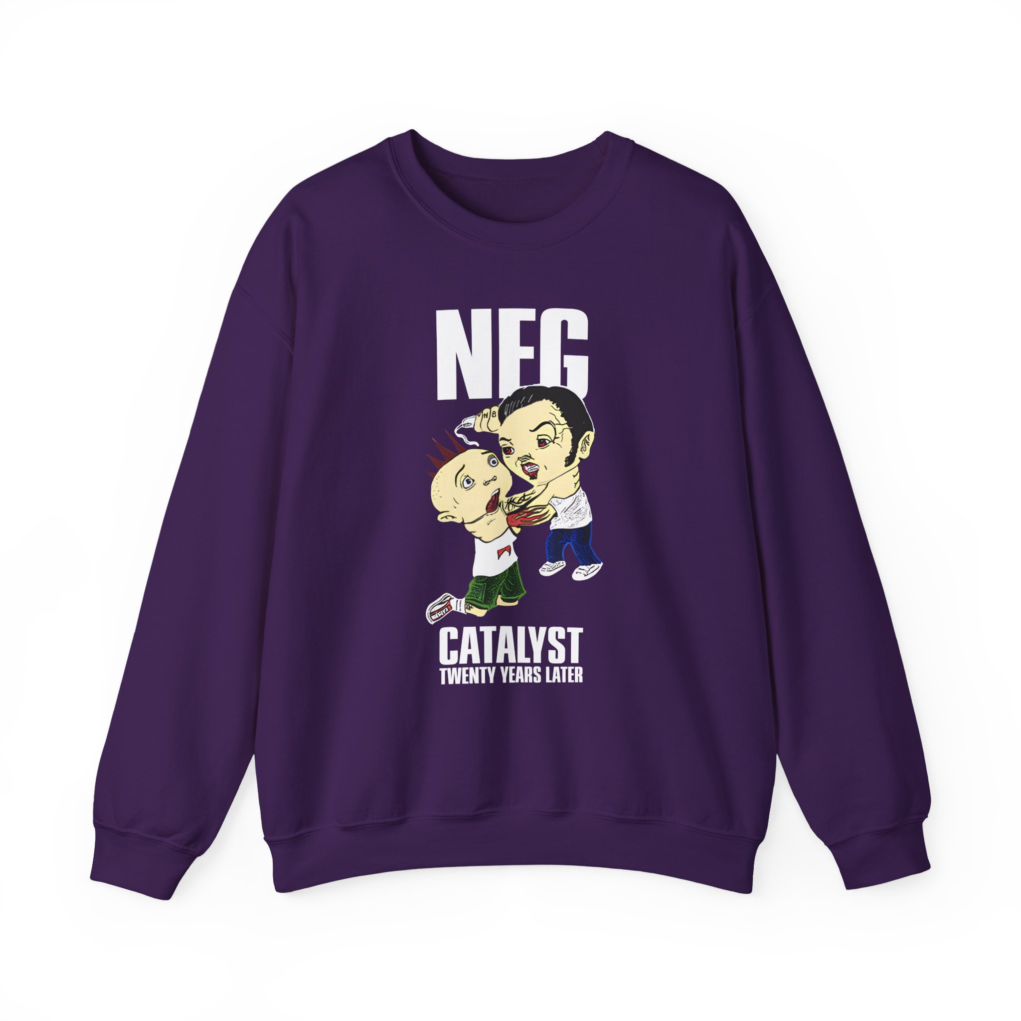 New Found Glory Punk Kid Catalyst 20th Unisex Heavy Blendâ„¢ Crewneck Sweatshirt