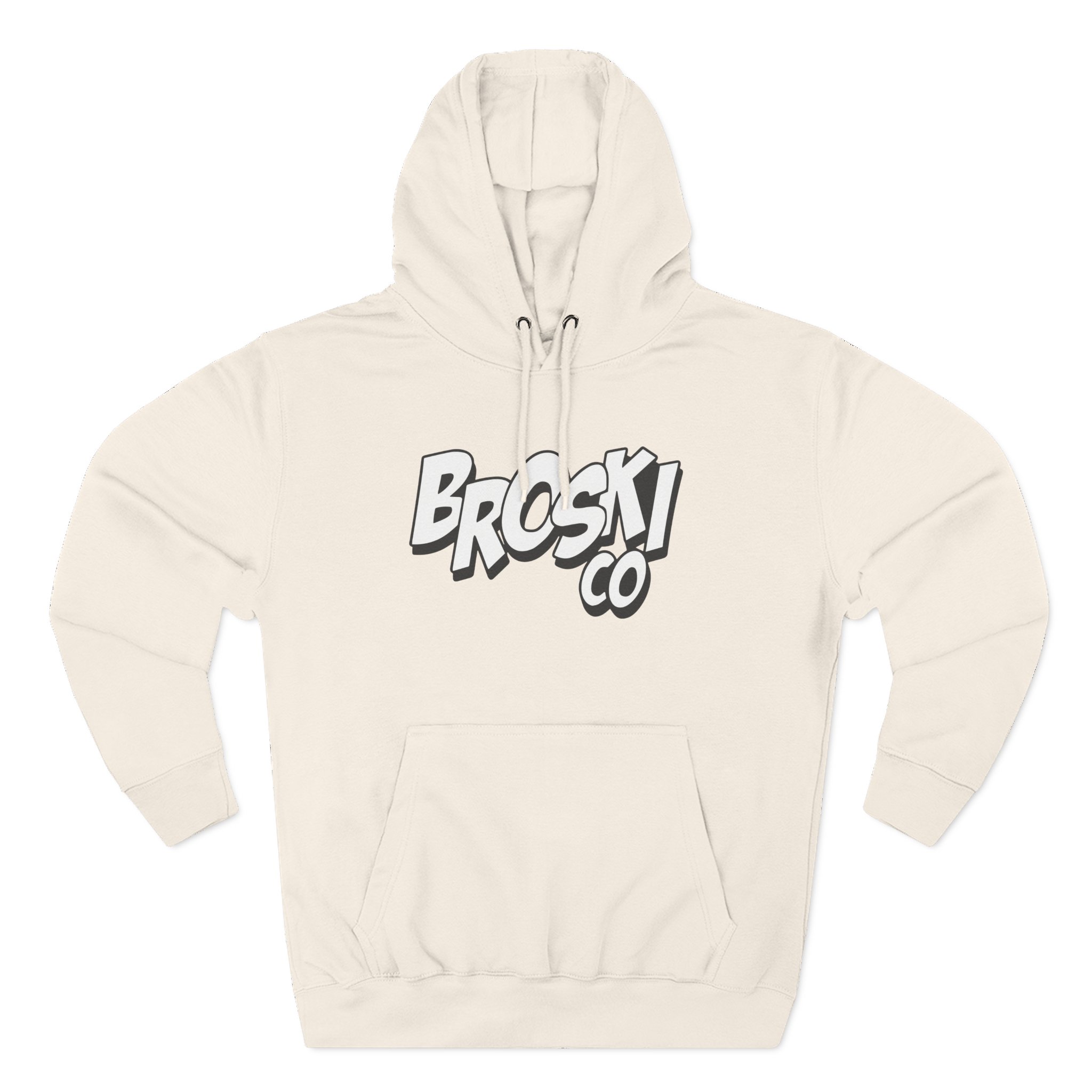 Broski Report Three-Panel Fleece Hoodie