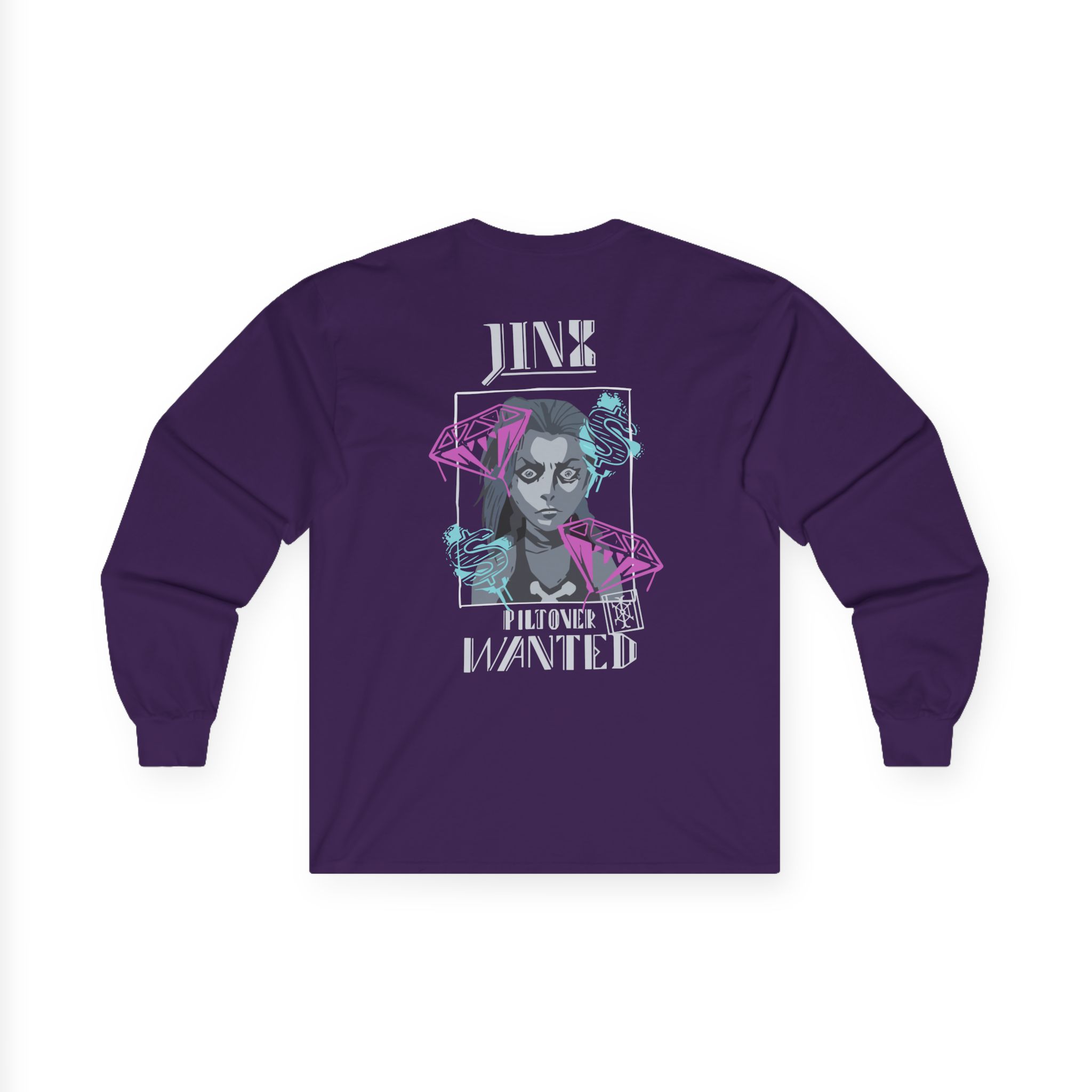 Jinx Arcane Unisex Ultra Cotton Long Sleeve Tee
