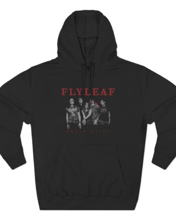 Flyleaf Fully Alive Three-Panel Fleece Hoodie