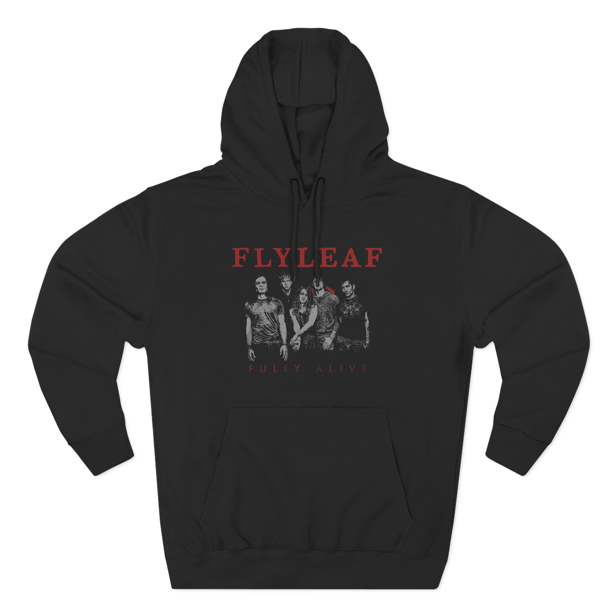 Flyleaf Fully Alive Three-Panel Fleece Hoodie
