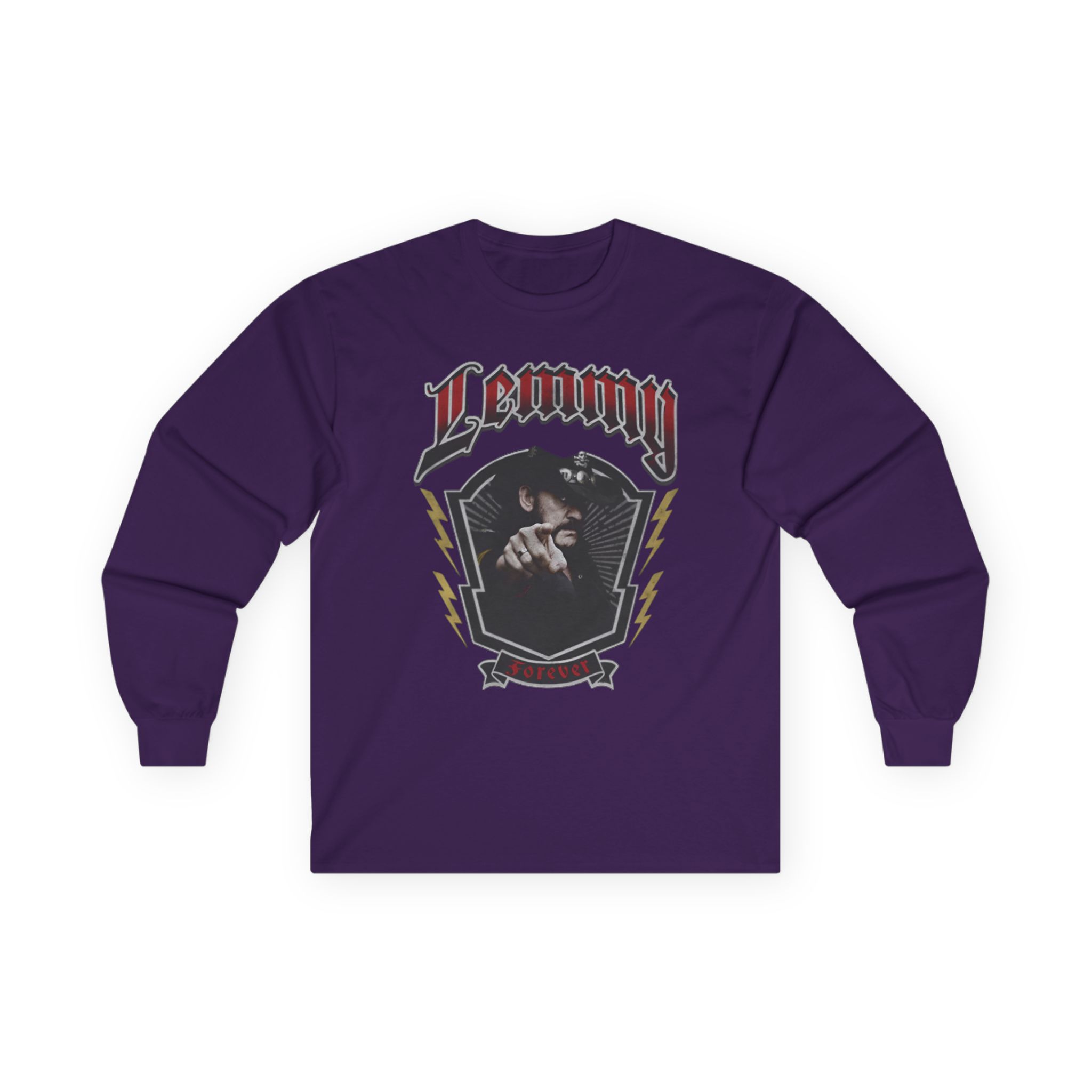 Lemmy Forever Insignia Unisex Ultra Cotton Long Sleeve Tee