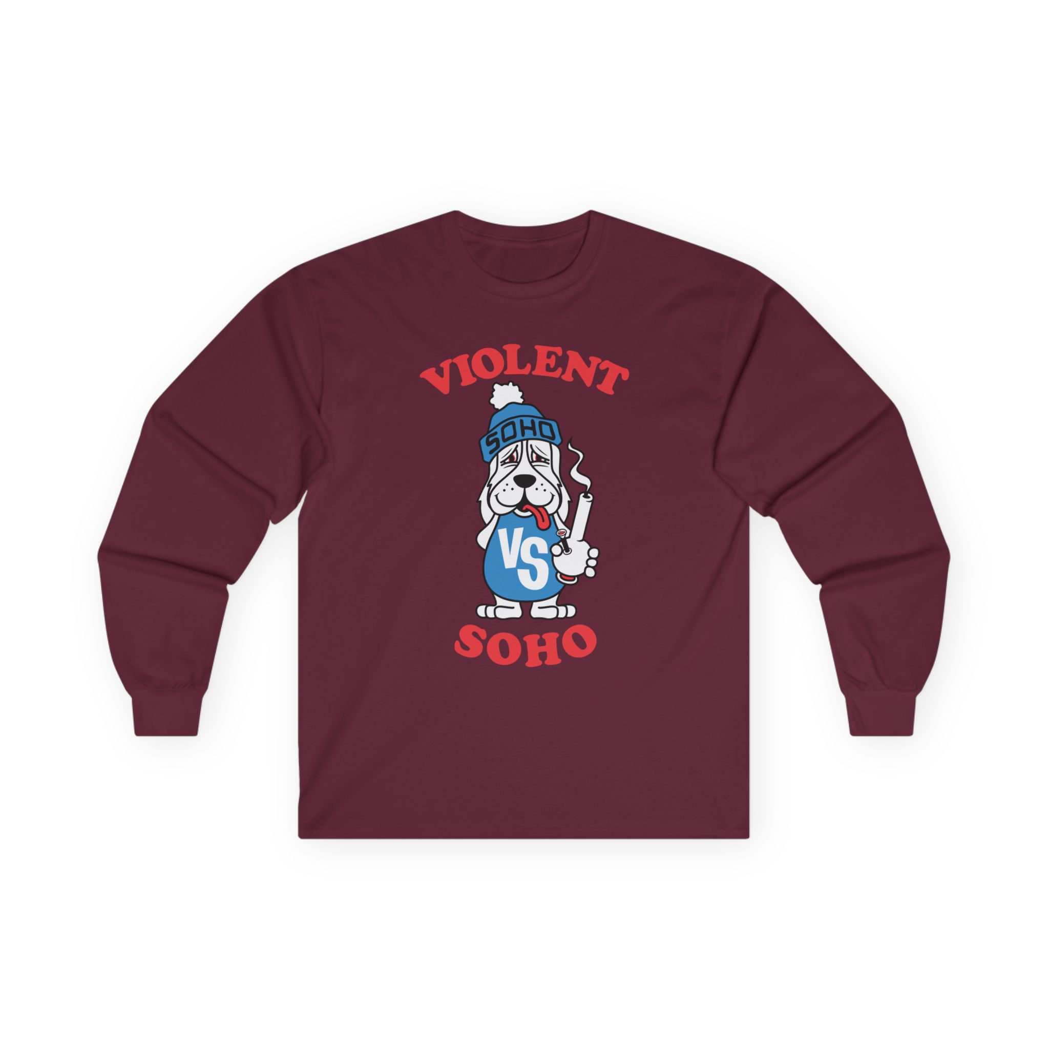 Violent Soho Slushed Puppy Unisex Ultra Cotton Long Sleeve Tee