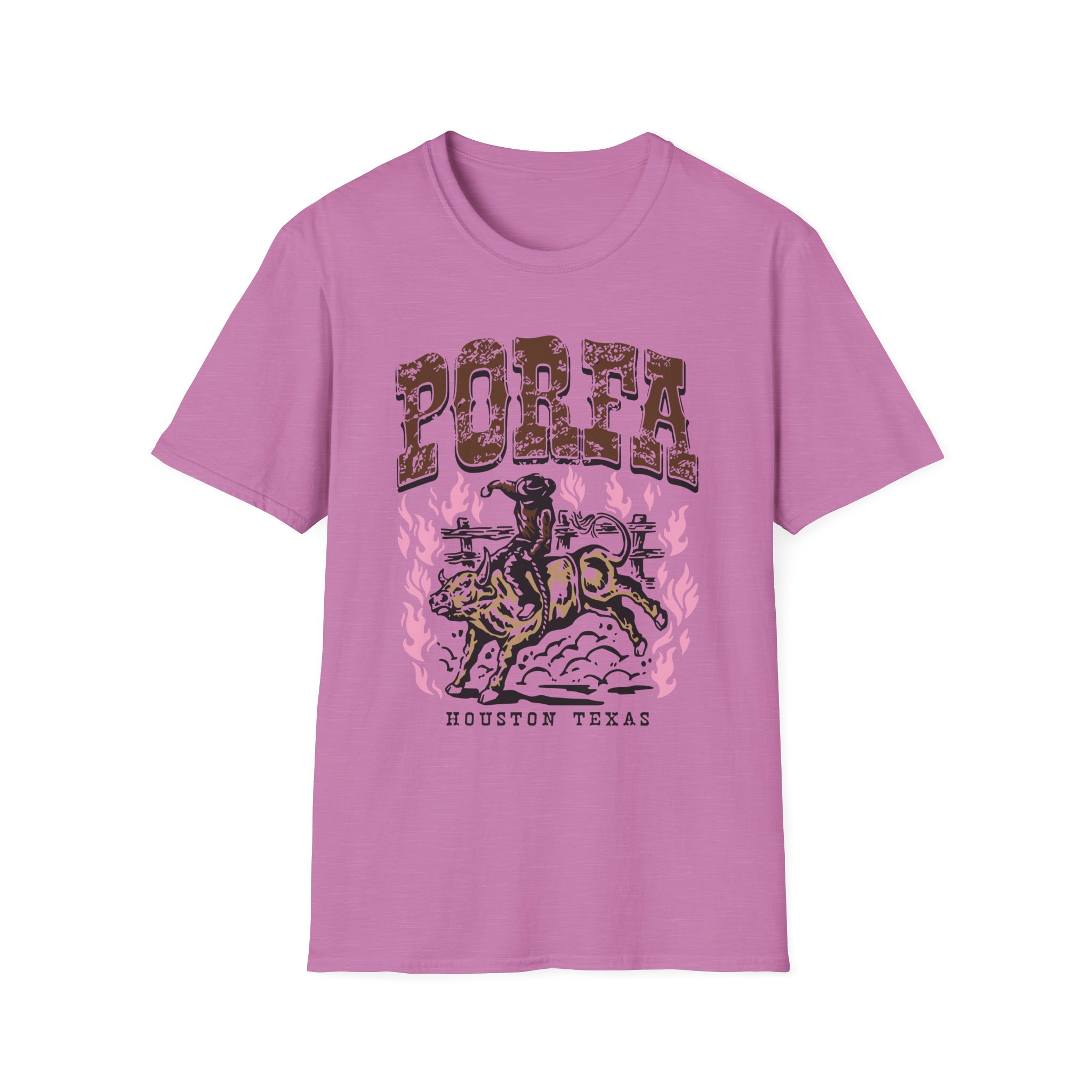 Porfa Houston Texas Unisex Softstyle T-Shirt