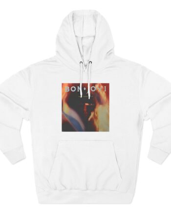 Bon Jovi 7800° Fahrenheit Three-Panel Fleece Hoodie