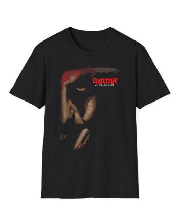 Avatar Band Hail the Apocalypse Face Unisex Softstyle T-Shirt