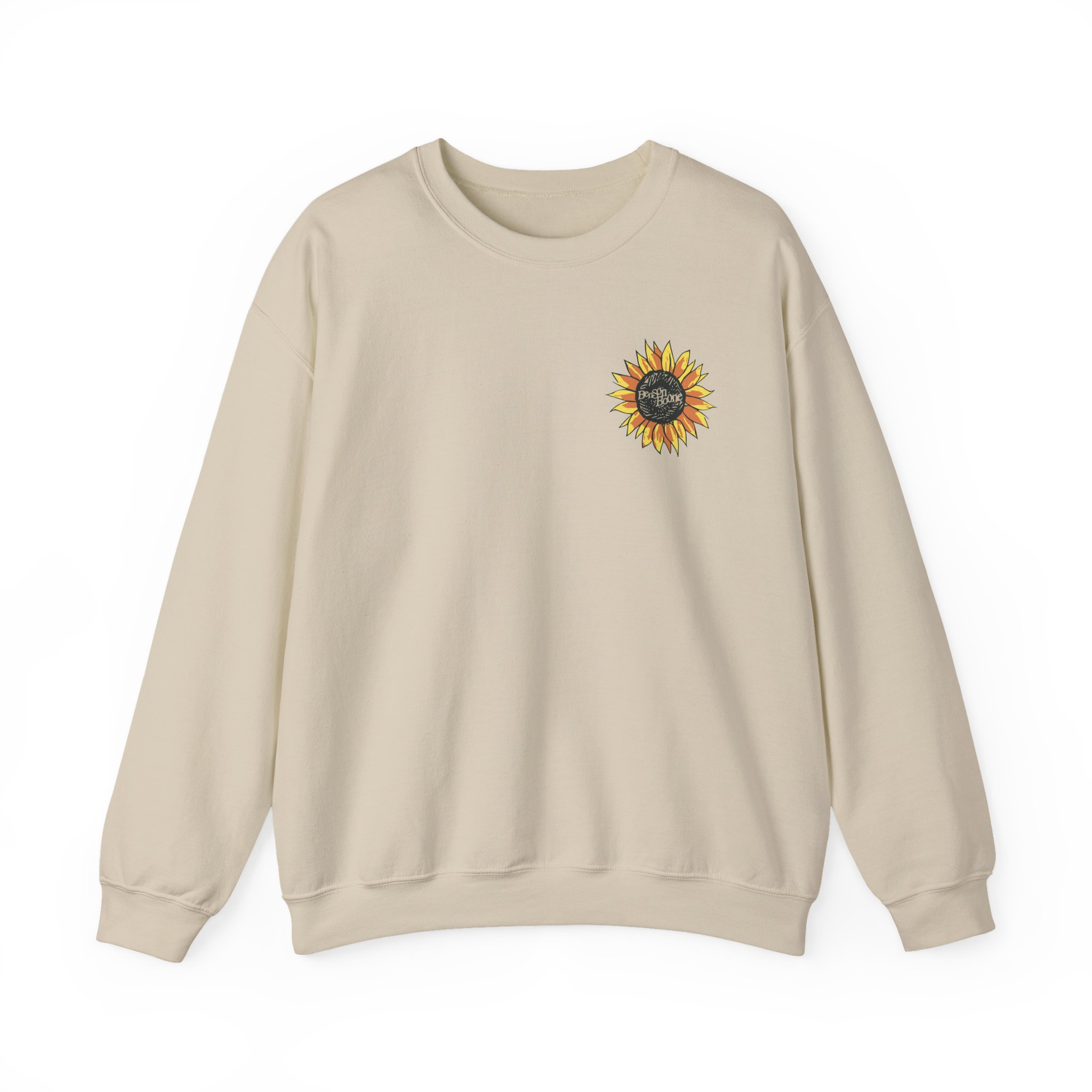 Benson Boone Sunflower Unisex Heavy Blendâ„¢ Crewneck Sweatshirt