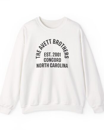 Avett Brothers Est 2001 Ringer Unisex Heavy Blend™ Crewneck Sweatshirt