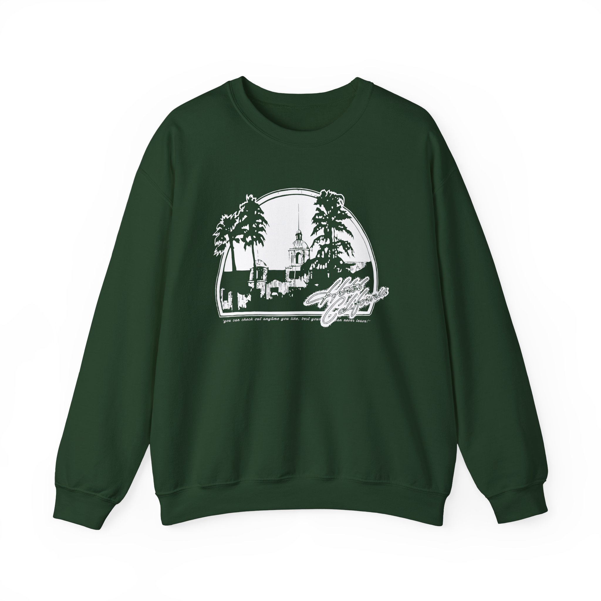The Eagles Hotel California Unisex Heavy Blendâ„¢ Crewneck Sweatshirt
