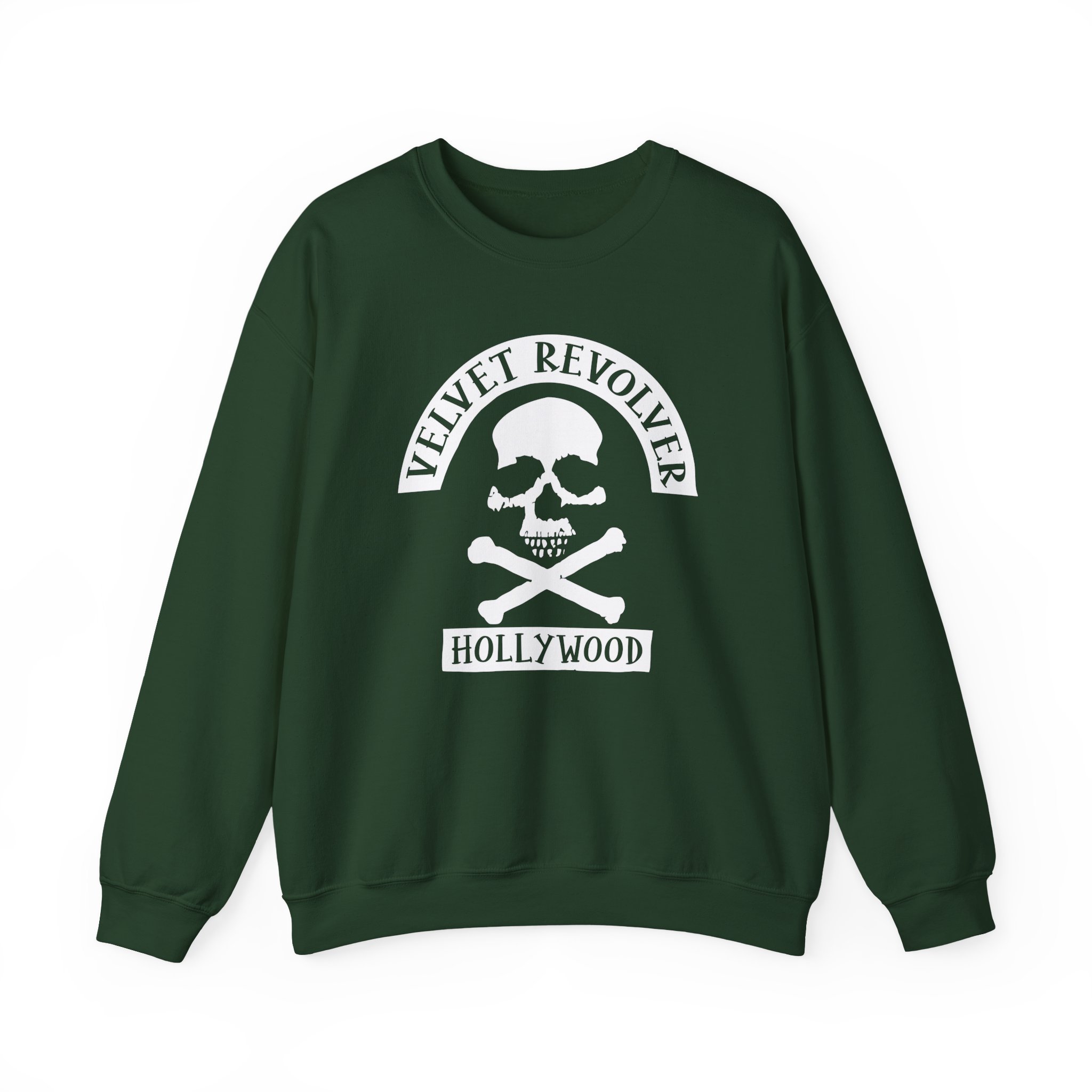 Velvet Revolver Skull Hollywood Unisex Heavy Blend Crewneck Sweatshirt