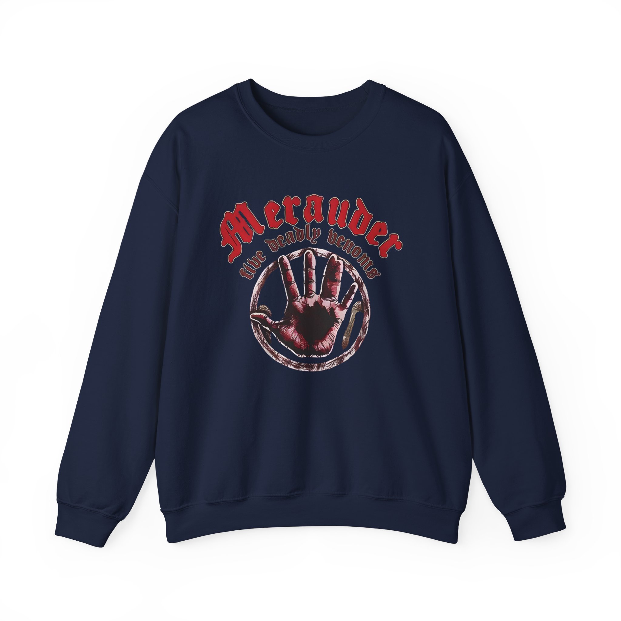 Merauder Five Deadly Venoms Unisex Heavy Blendâ„¢ Crewneck Sweatshirt